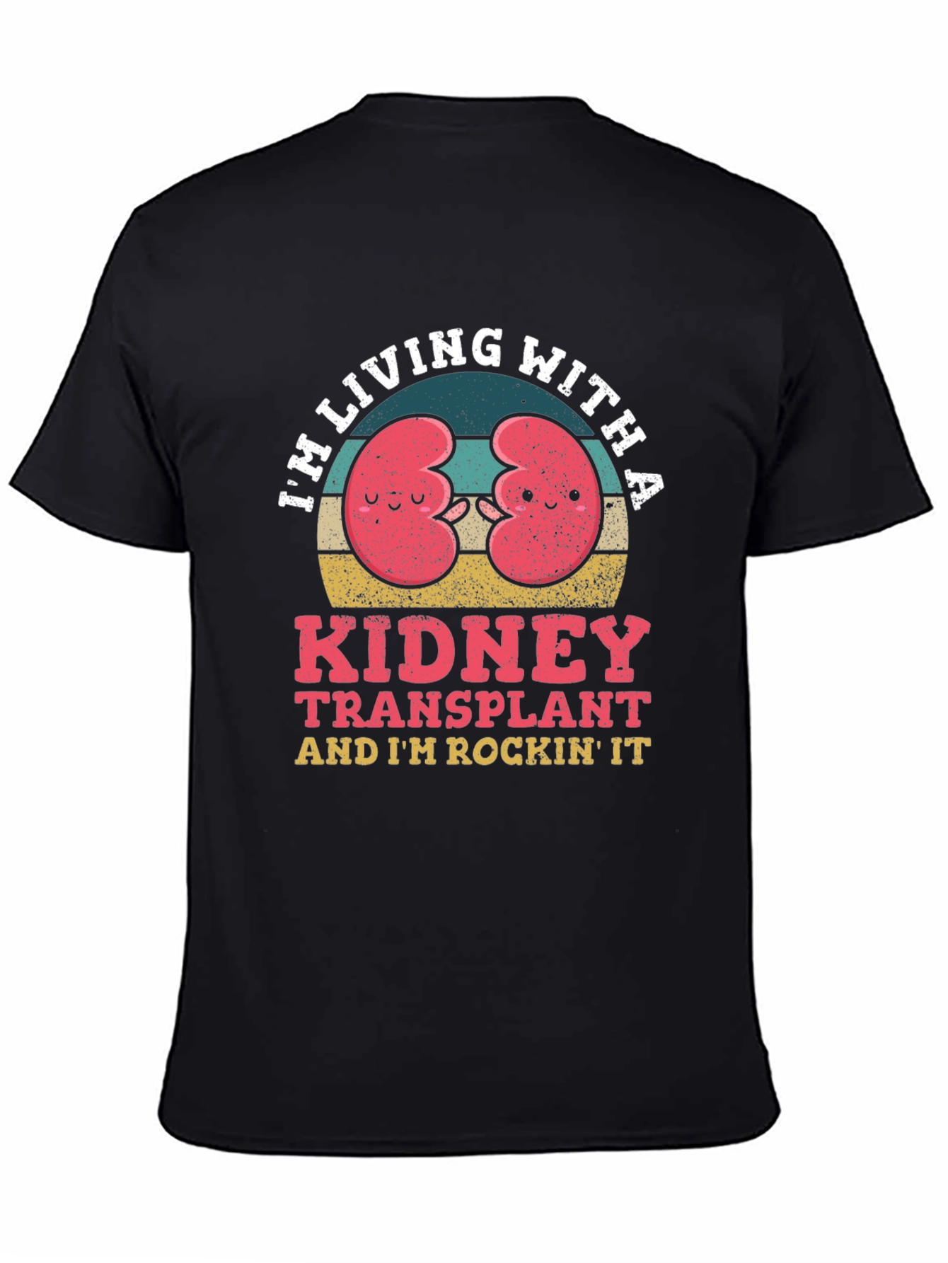 Black Kidney Transplant Recipient T-Shirt view 4