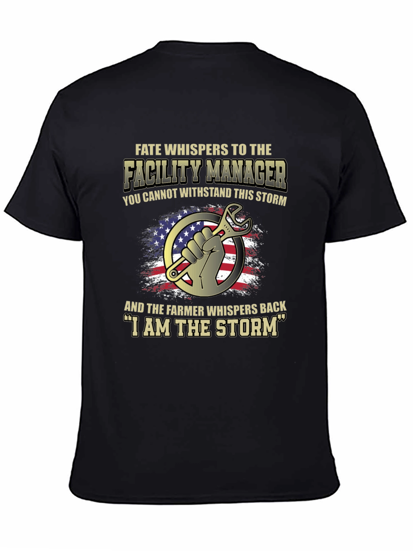 Facility Manager "I Am The Storm" Graphic T-Shirt - 4