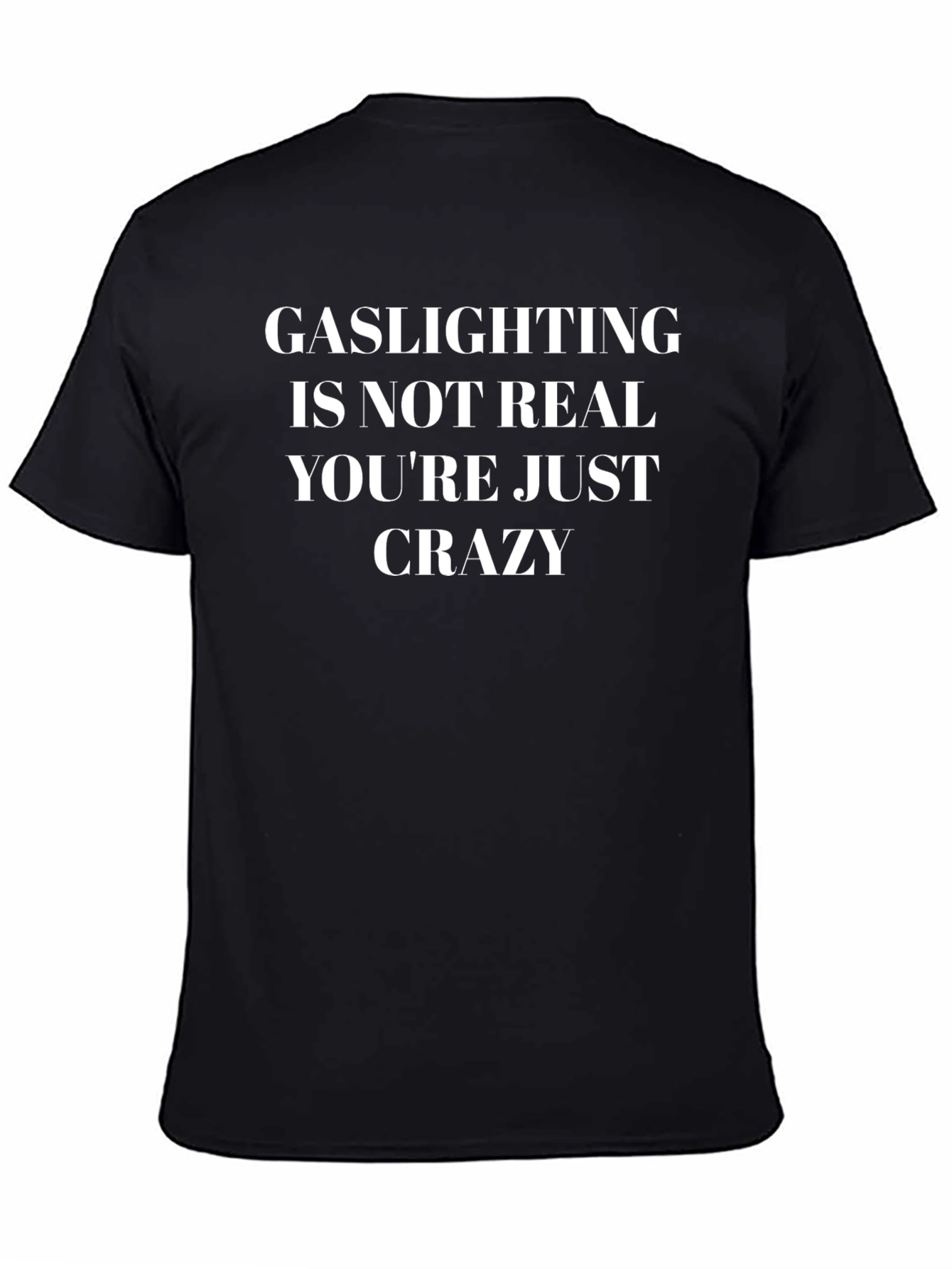 Black Gaslighting Is Not Real Graphic Tee view 4