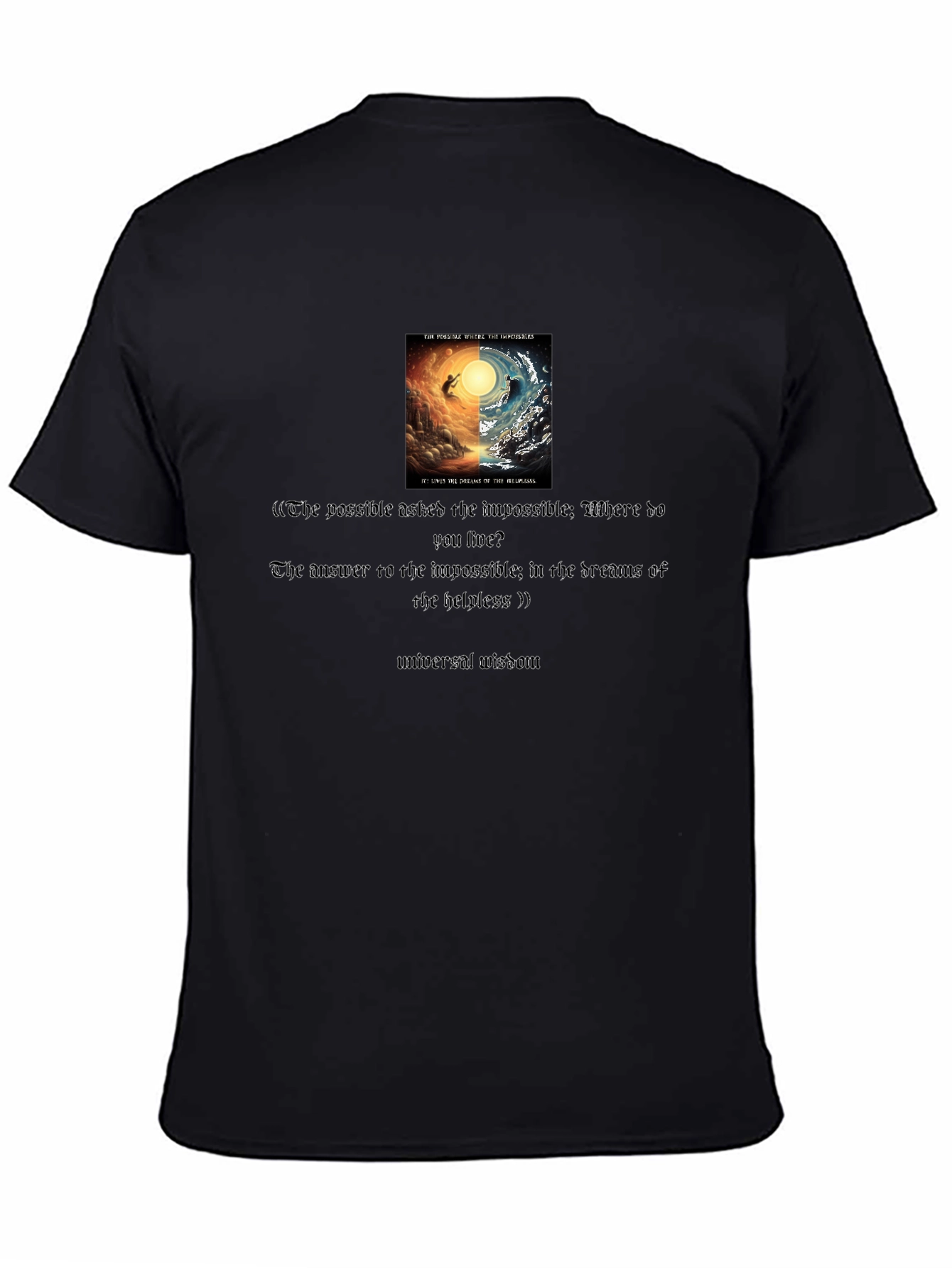 Impossible Wisdom T-Shirt: Dreamer's Tee - 4