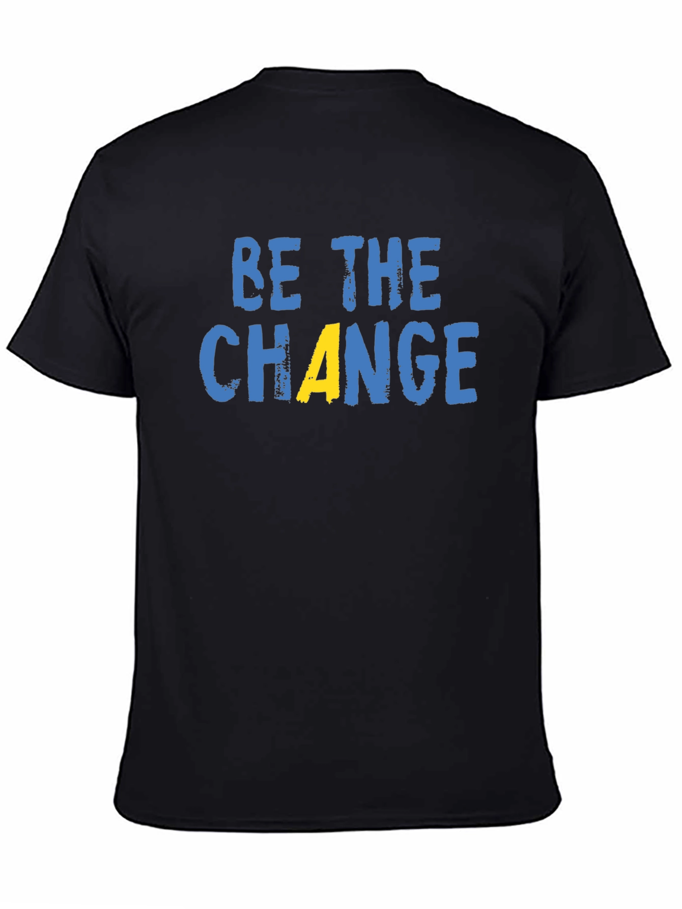 Black Be The Change Graphic T-Shirt view 4
