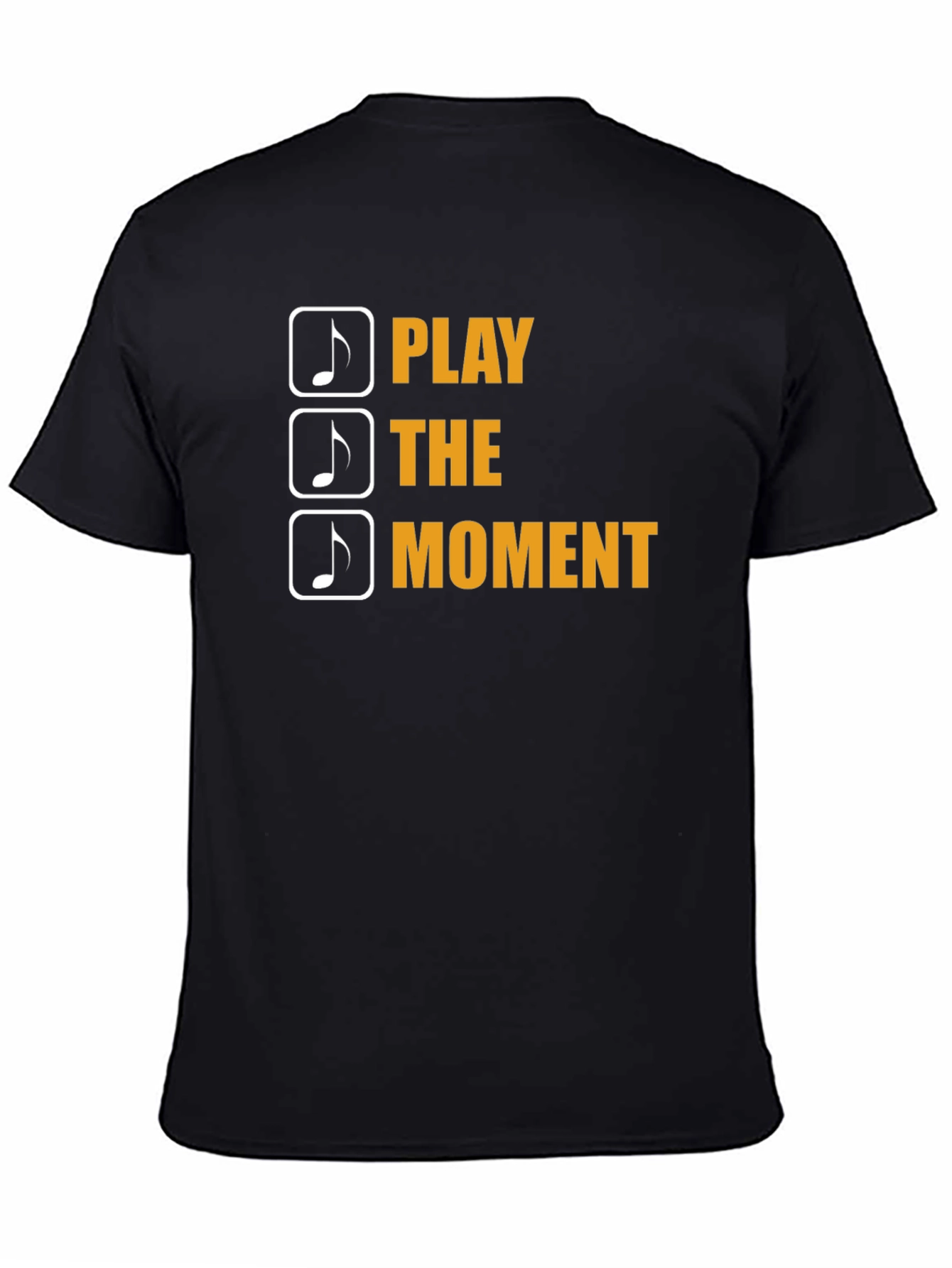 Black Play the Moment Black Graphic Tee view 4