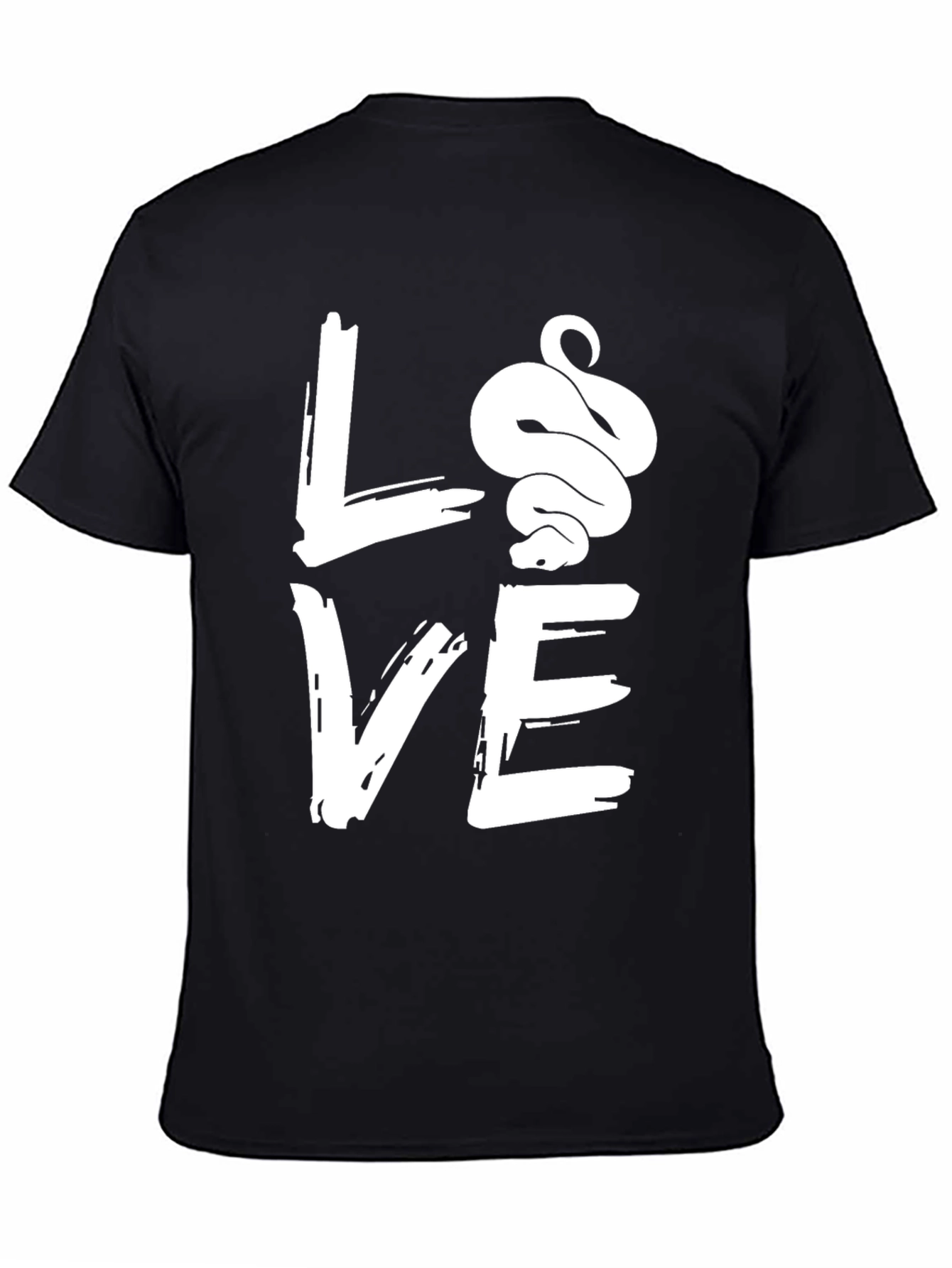 Black Snake Lover T-Shirt - Reptile Pet Owner Tee view 4