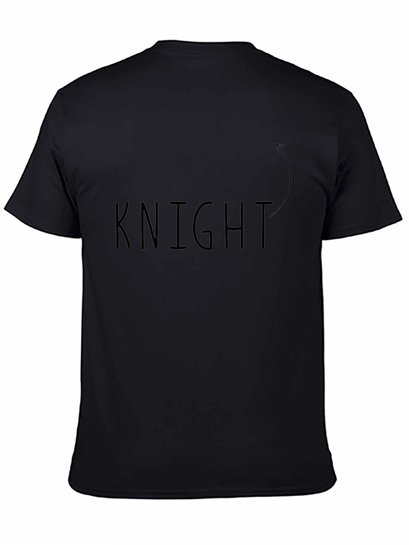 Black Knight Graphic Tee - Black view 4