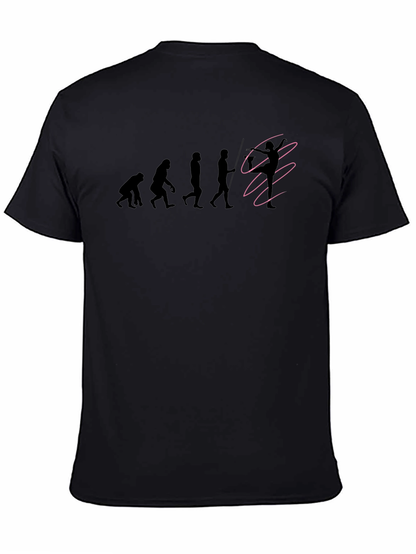 Black Evolution of Dance Black T-Shirt view 4