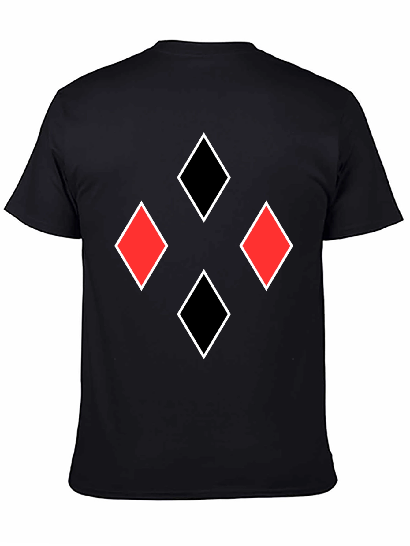 Black Diamonds Graphic Tee - Black T-Shirt view 4
