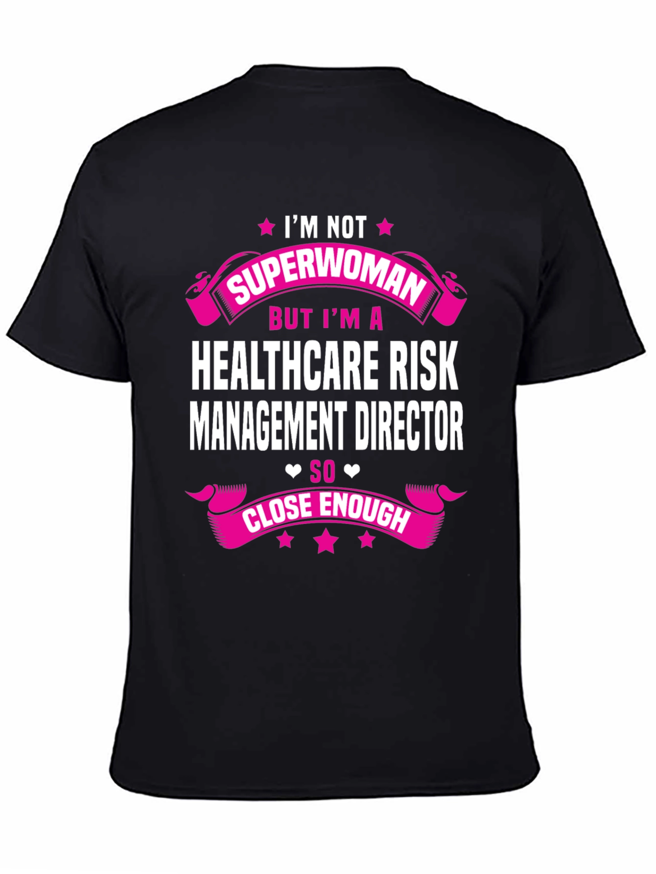 Black Healthcare Risk Management Director T-Shirt view 4