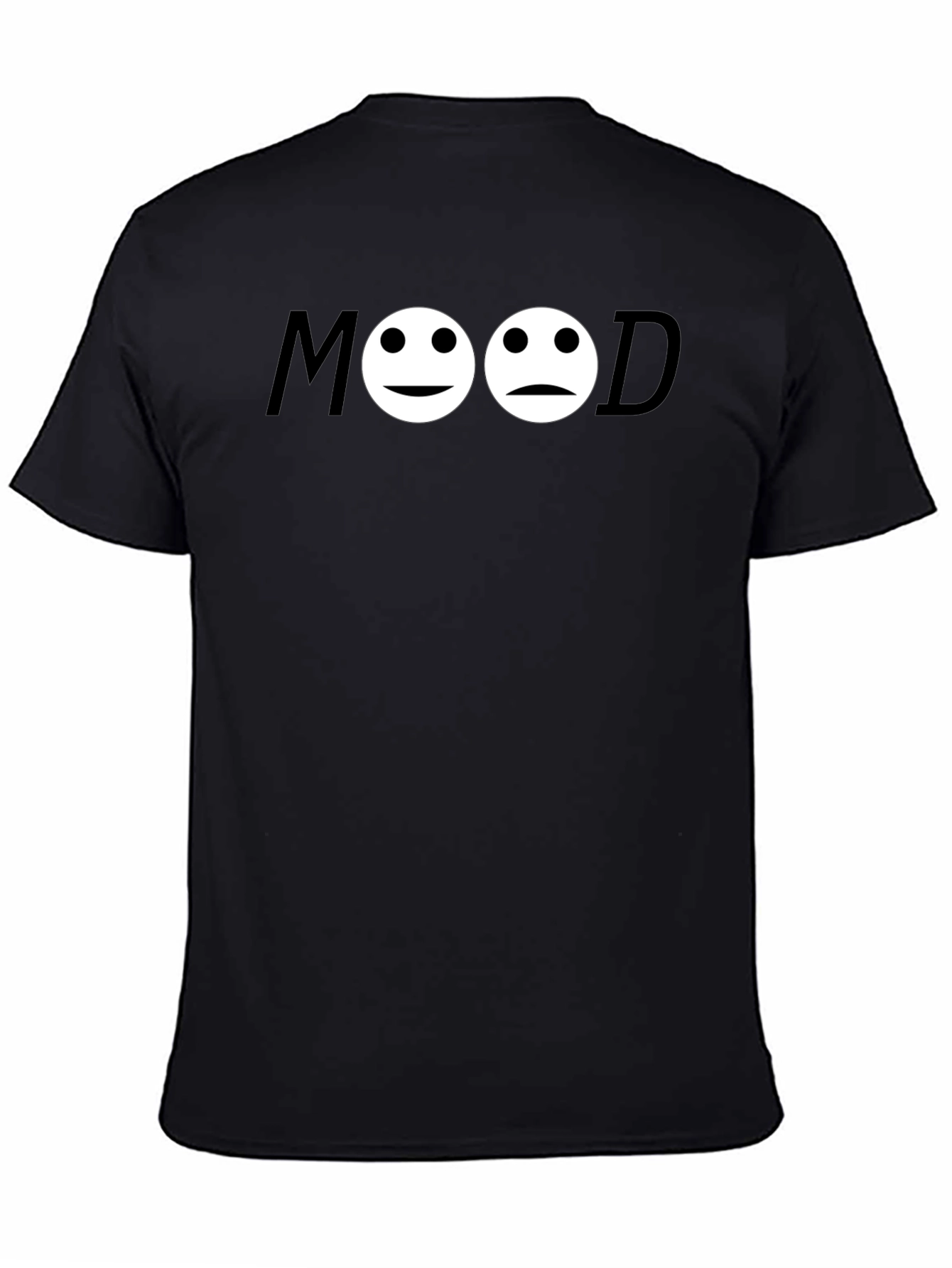 Black Mood Graphic Tee - Express Your Feelings! view 4