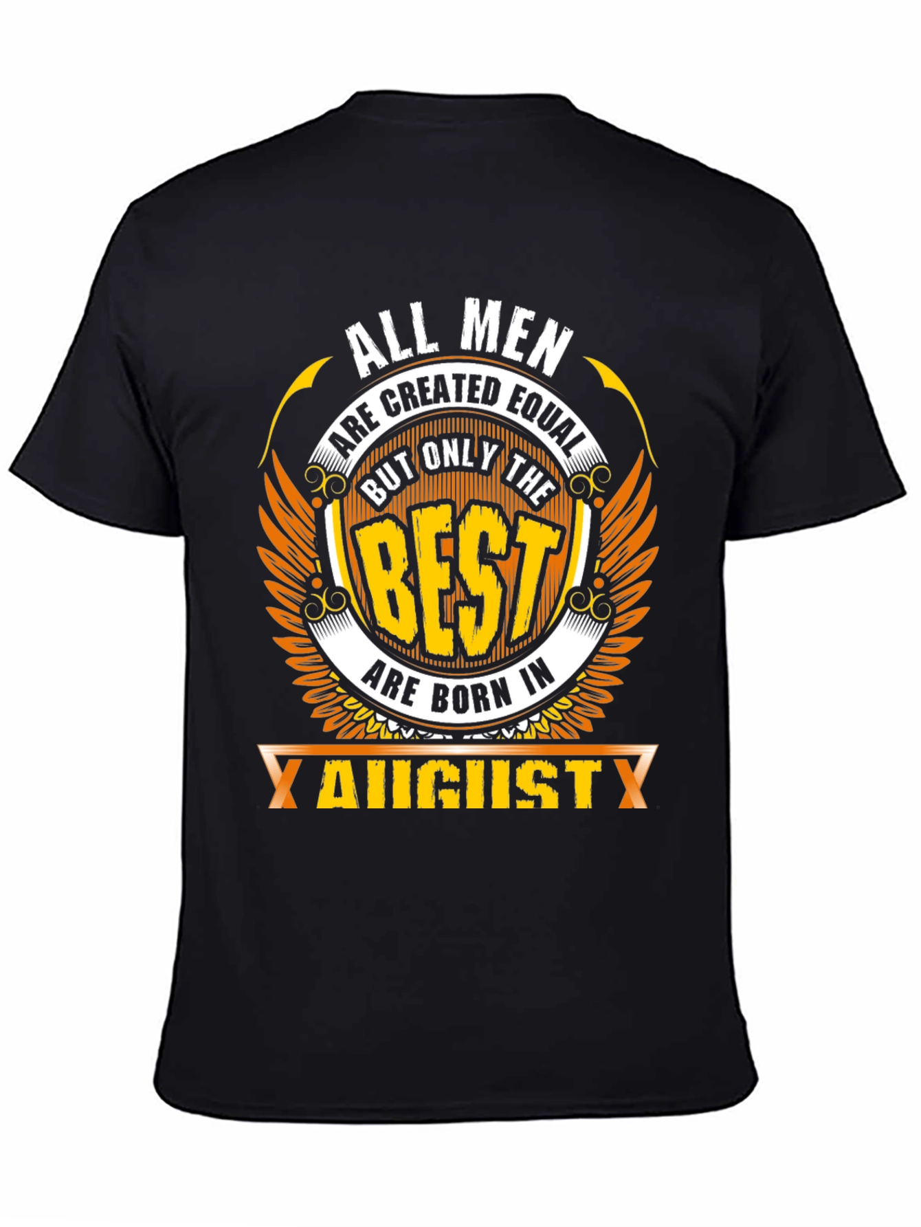 August Born Men's Graphic T-Shirt - 4