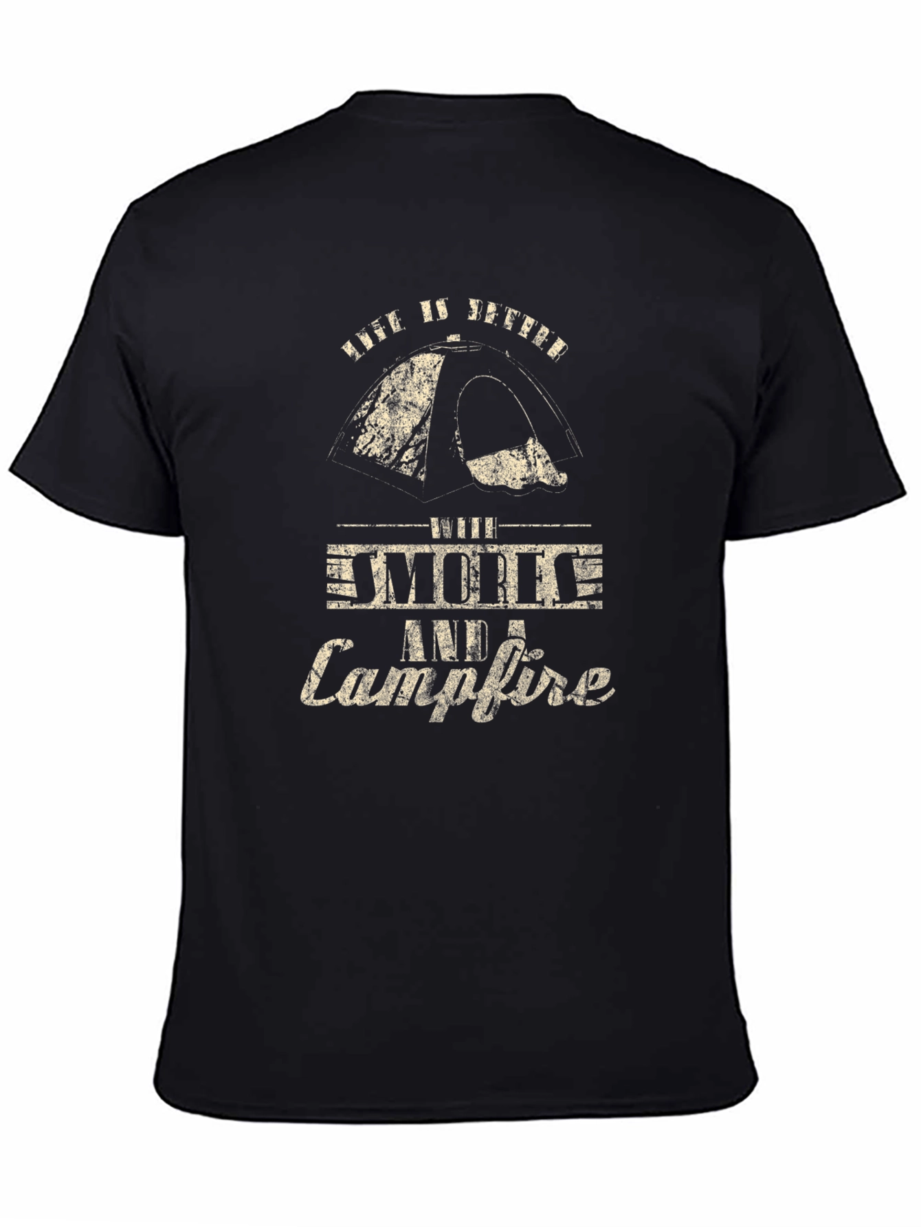 Life is S'more Fun Camping T-Shirt - 4