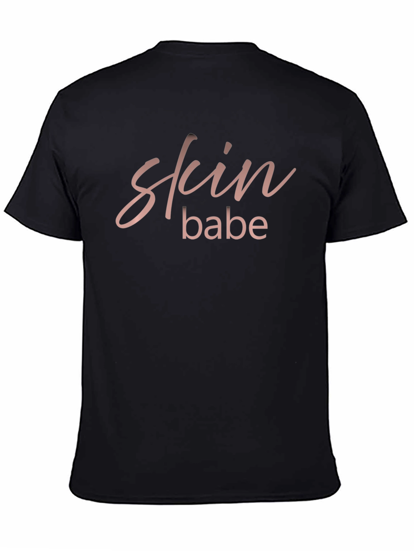 Black Skin Babe Tee - Stylish Graphic T-Shirt view 4