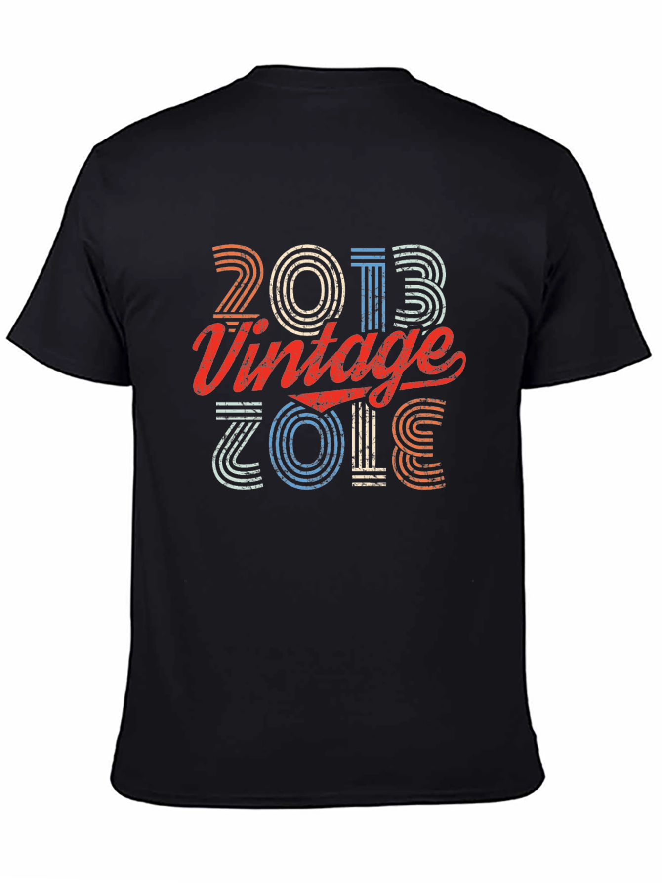 Vintage 2013 Graphic T-Shirt - Retro Birthday Tee - 4