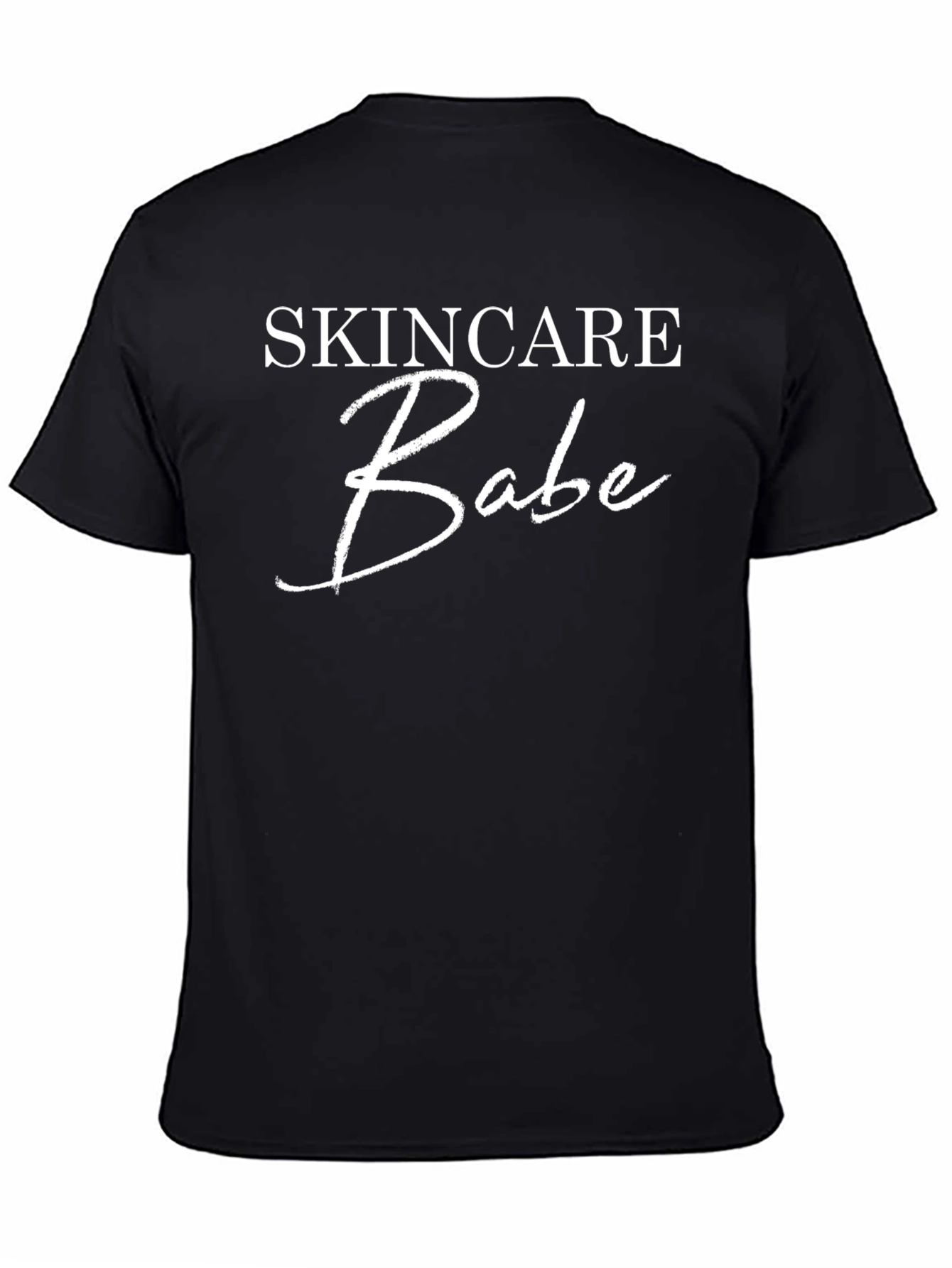 Black Skincare Babe T-Shirt - Stylish & Comfortable view 4