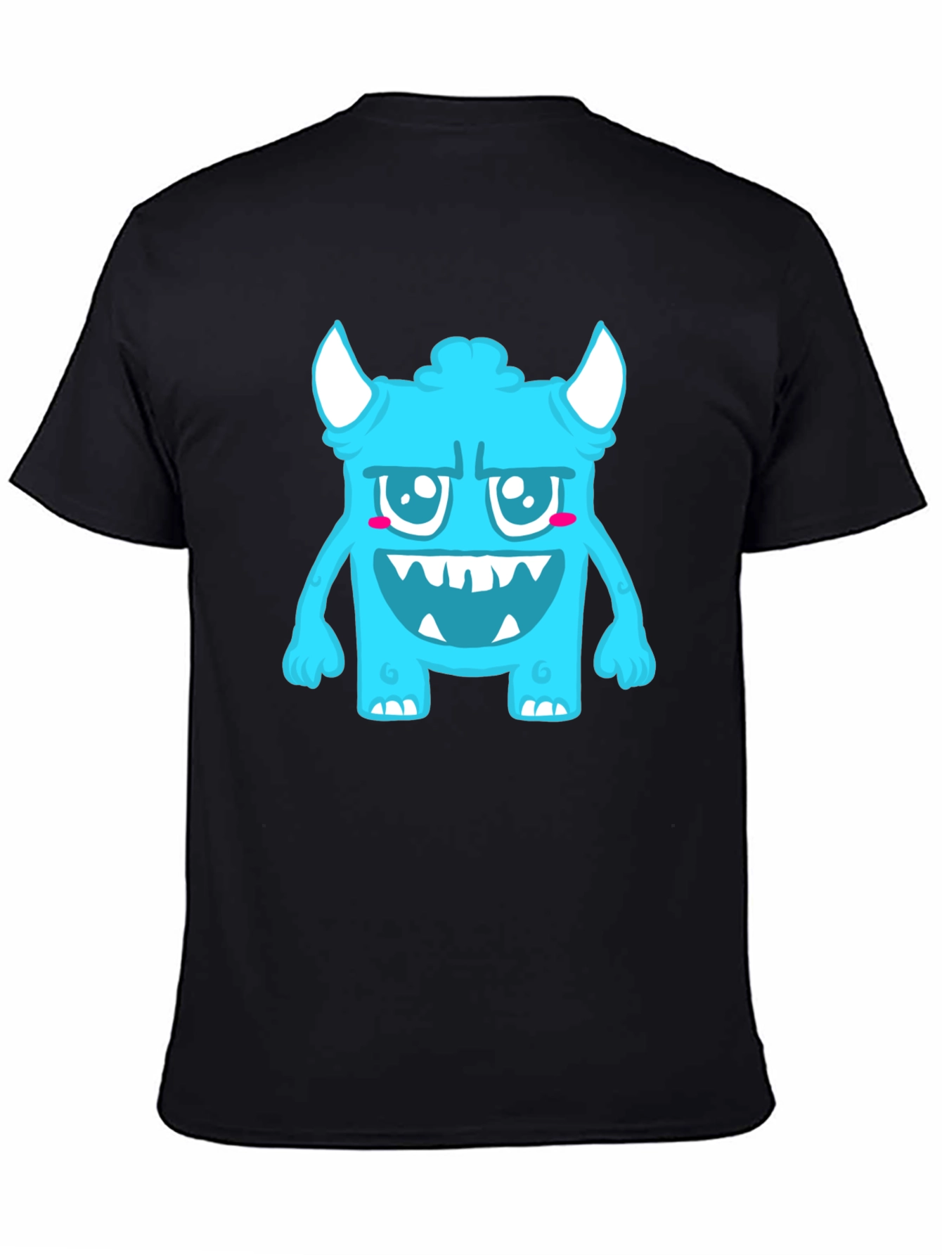 Black Monster Graphic Tee - Fun & Unique Design view 4
