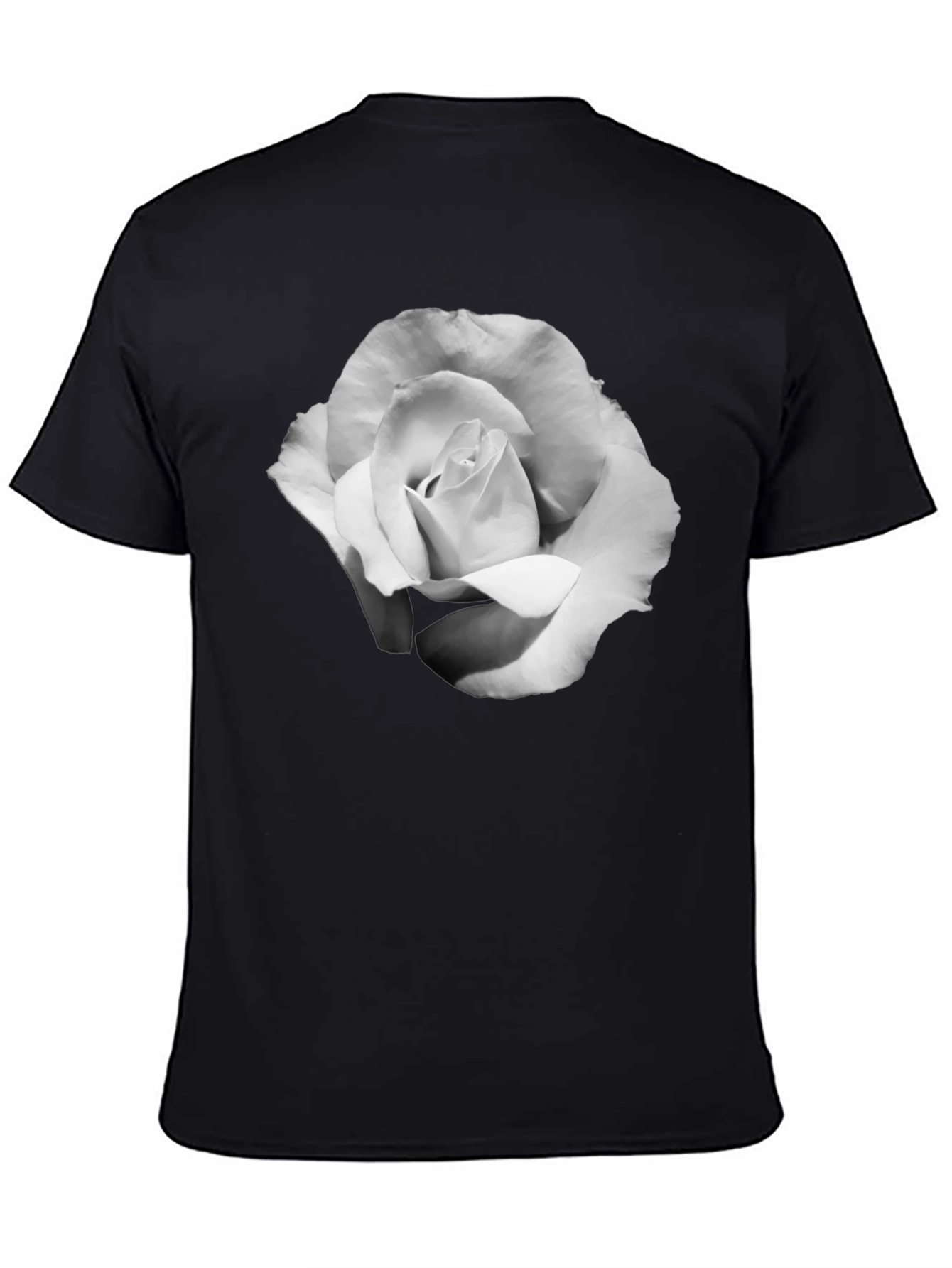 Black Black Rose Graphic T-Shirt view 4