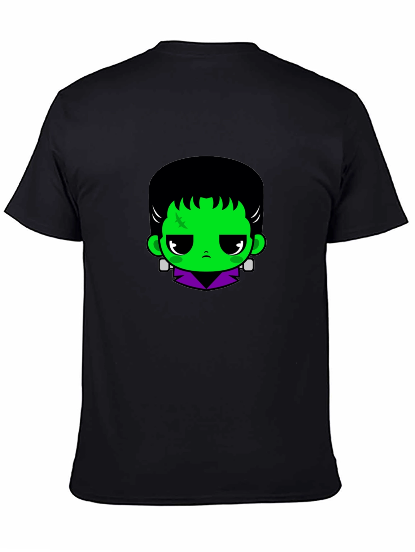 Black Frankenstein Graphic T-Shirt view 4