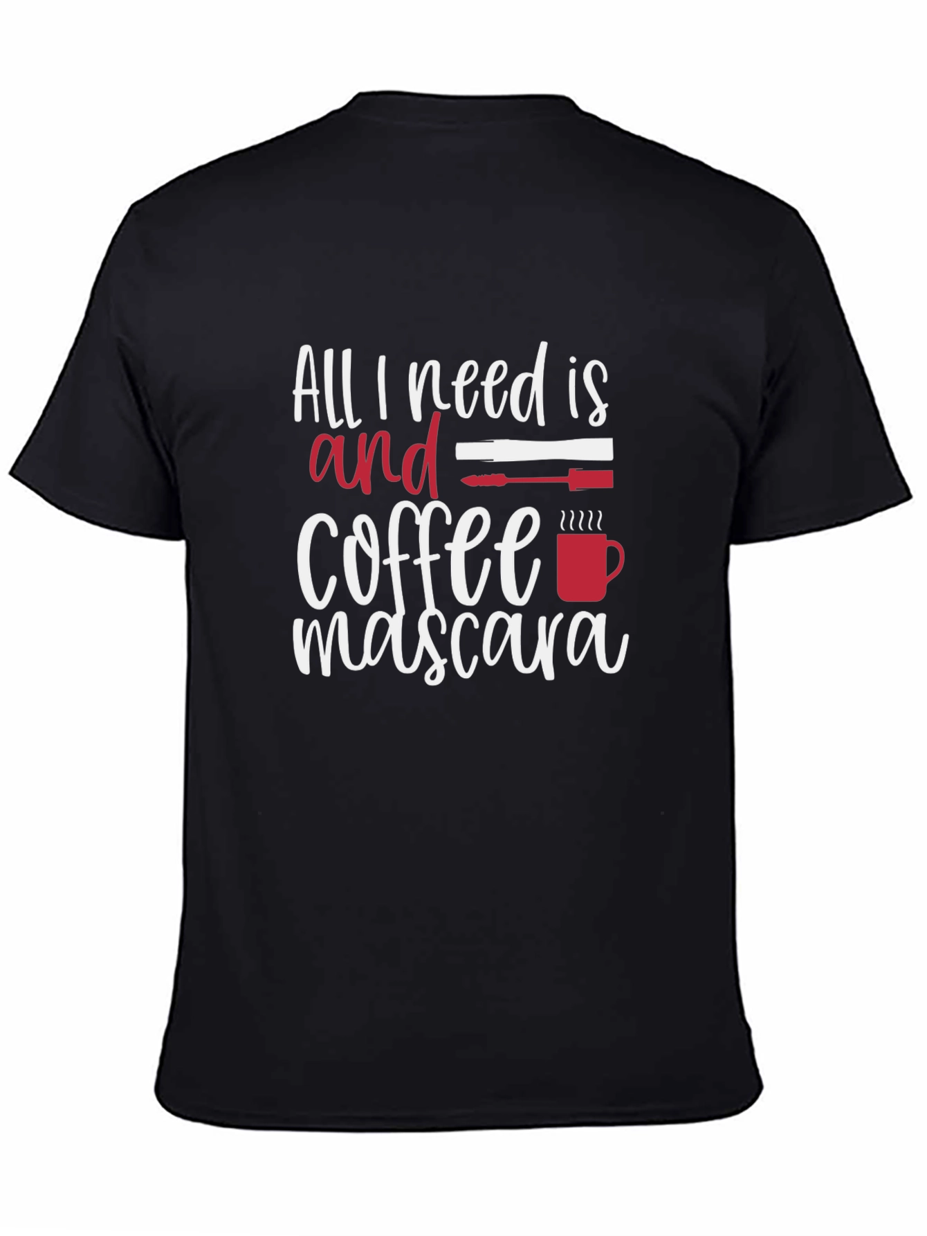 Black Coffee & Mascara Graphic Tee view 4