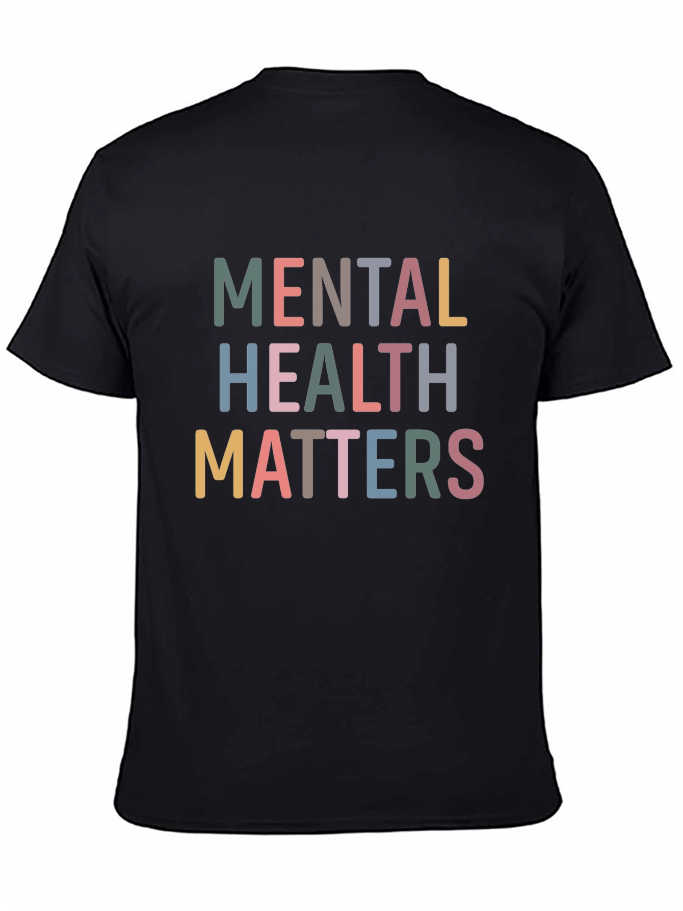 Black Mental Health Matters Graphic Tee view 4