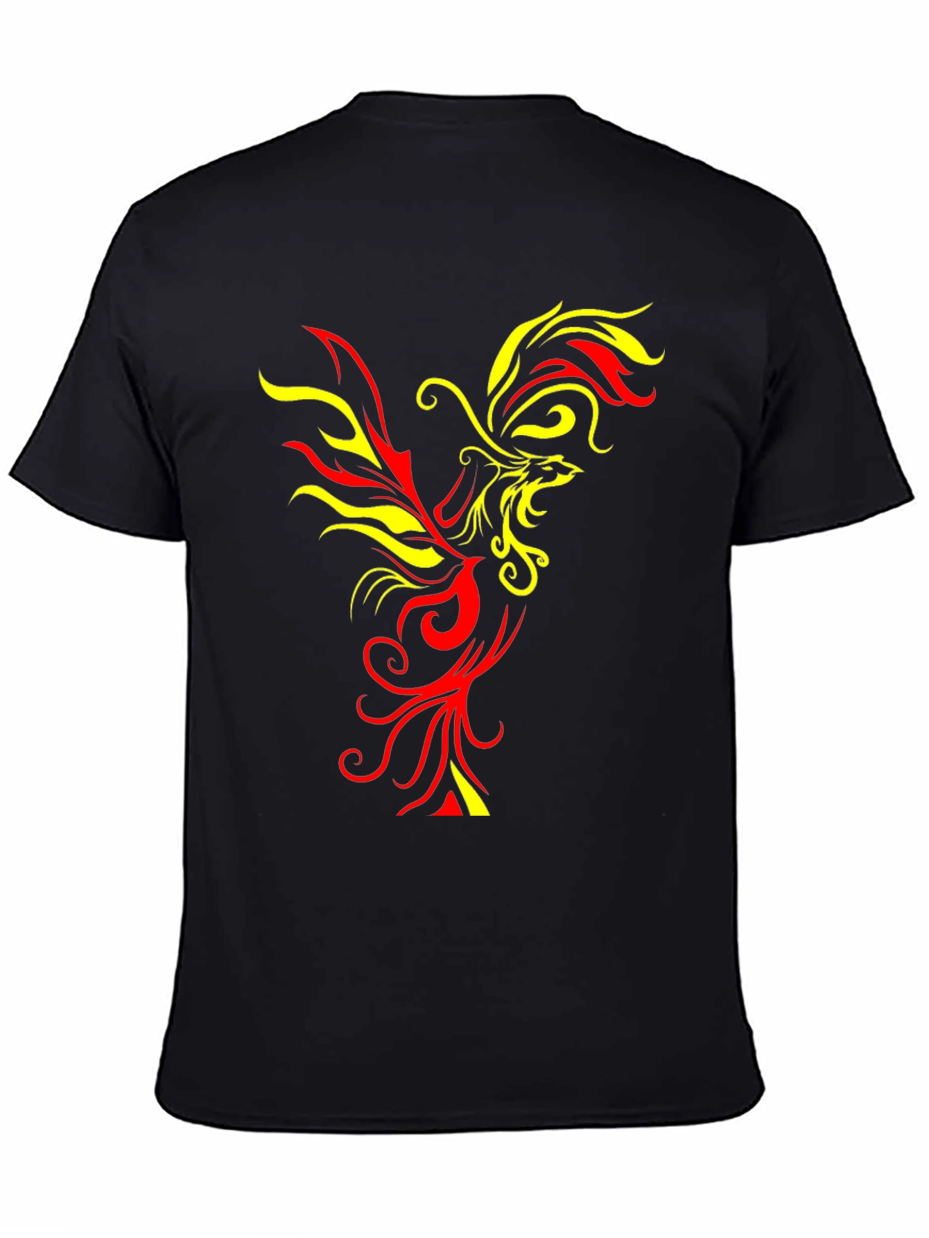 Fiery Phoenix Graphic T-Shirt - Bold & Unique Design - 4