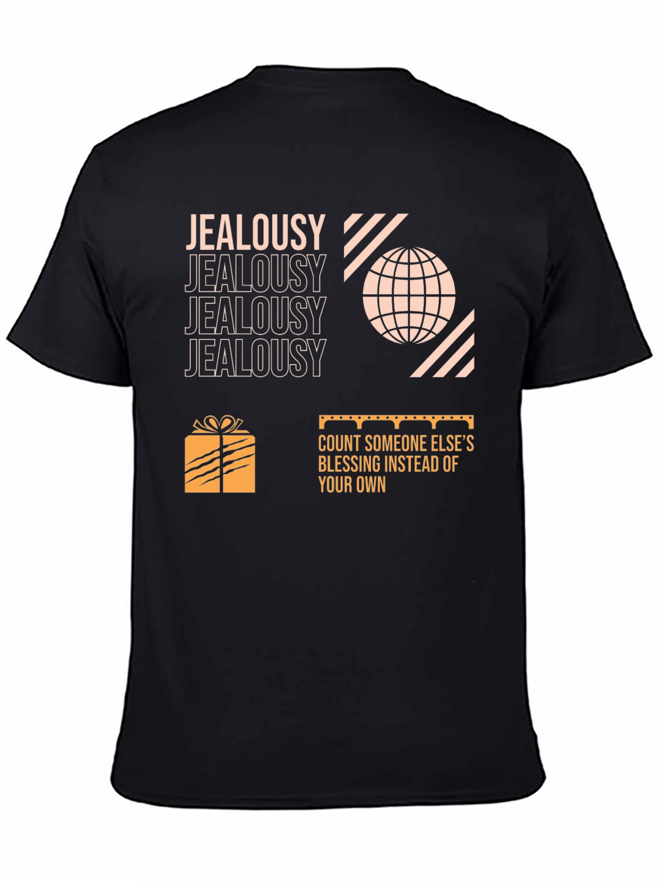 Jealousy Graphic Print T-Shirt - 4