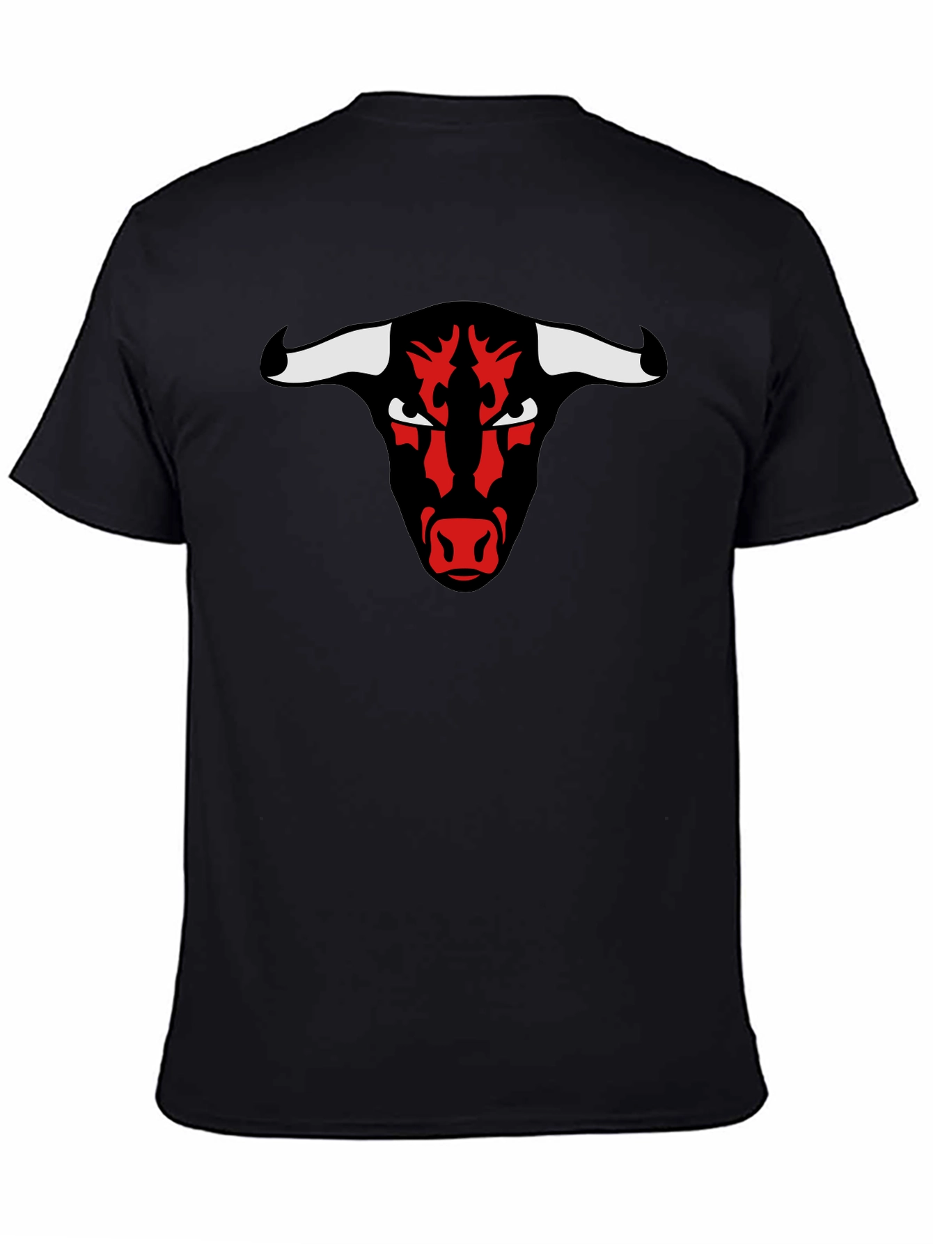 Black Black Bull Graphic Tee - Bold & Edgy Design view 4