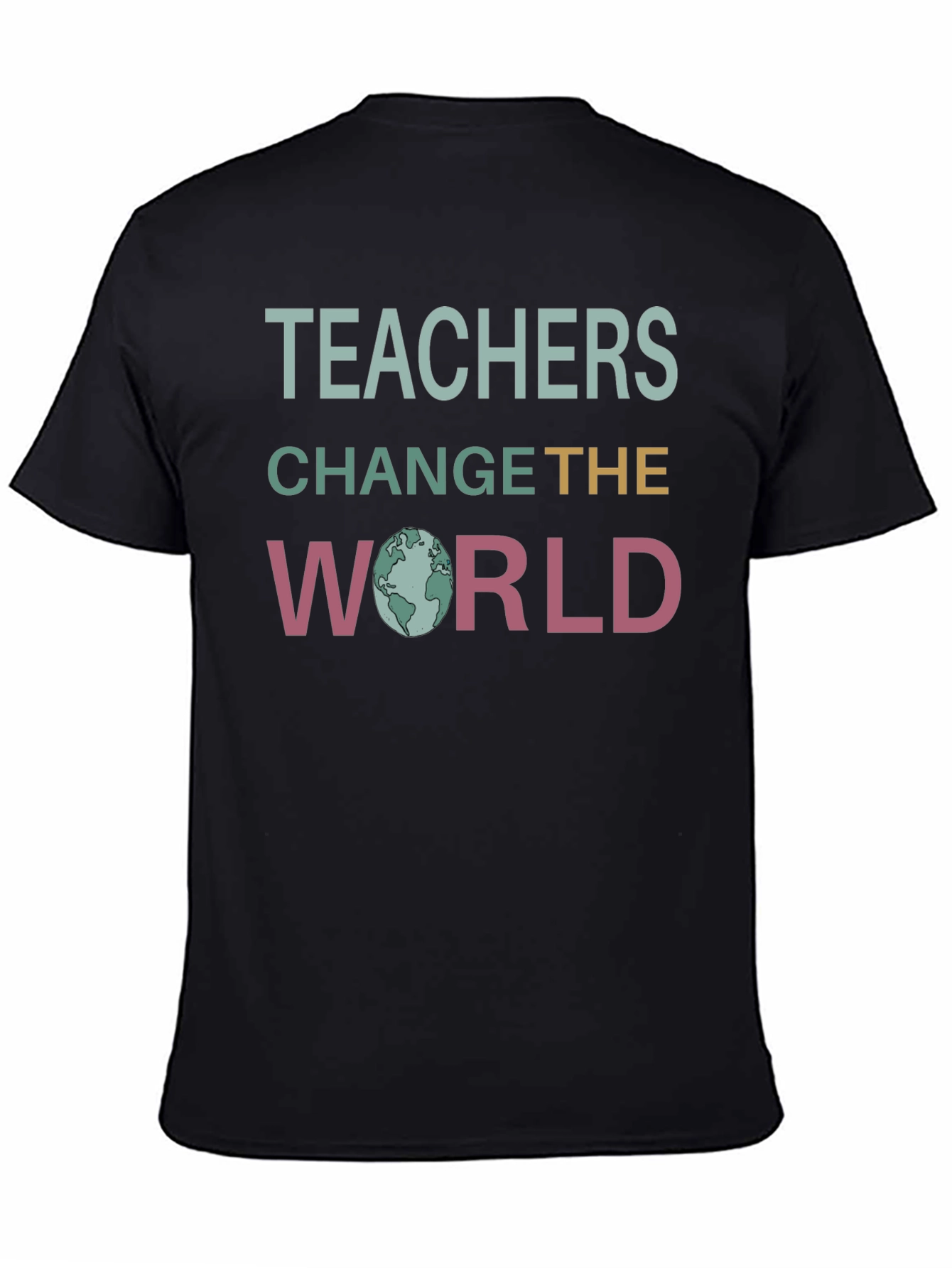 Black Teachers Change The World T-Shirt view 4