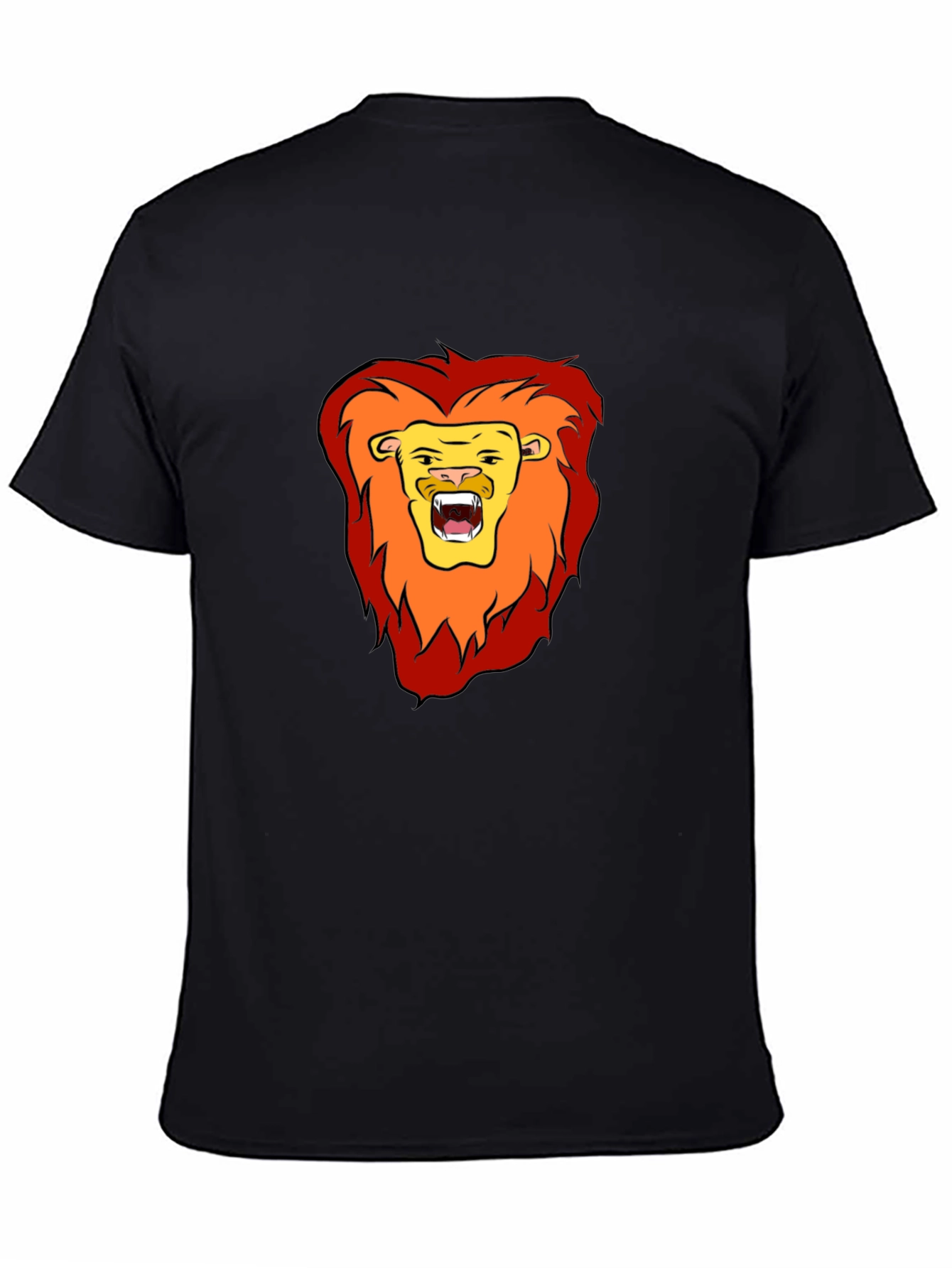 Black Lion Graphic Tee - Bold & Stylish view 4