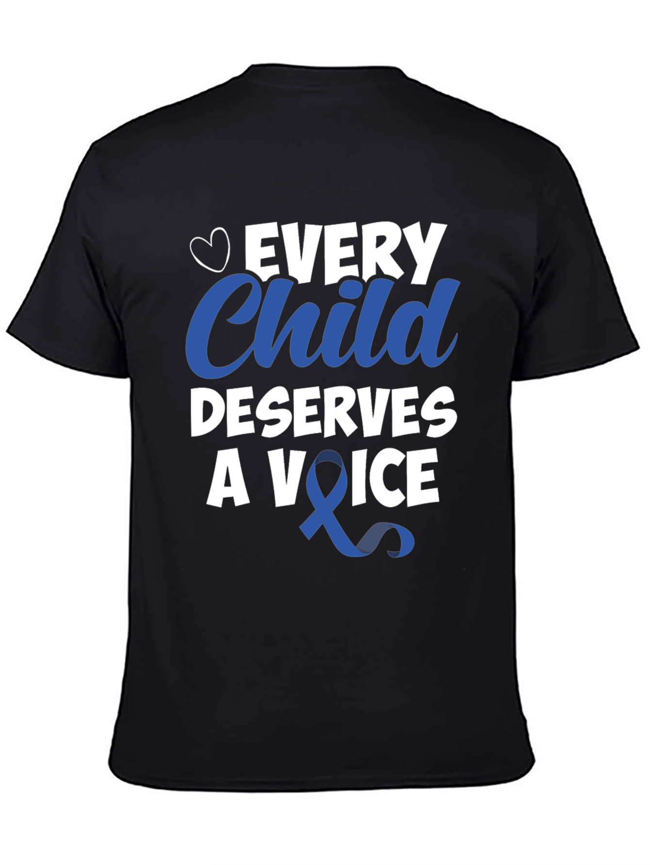 Black Every Child Deserves a Voice T-Shirt view 4