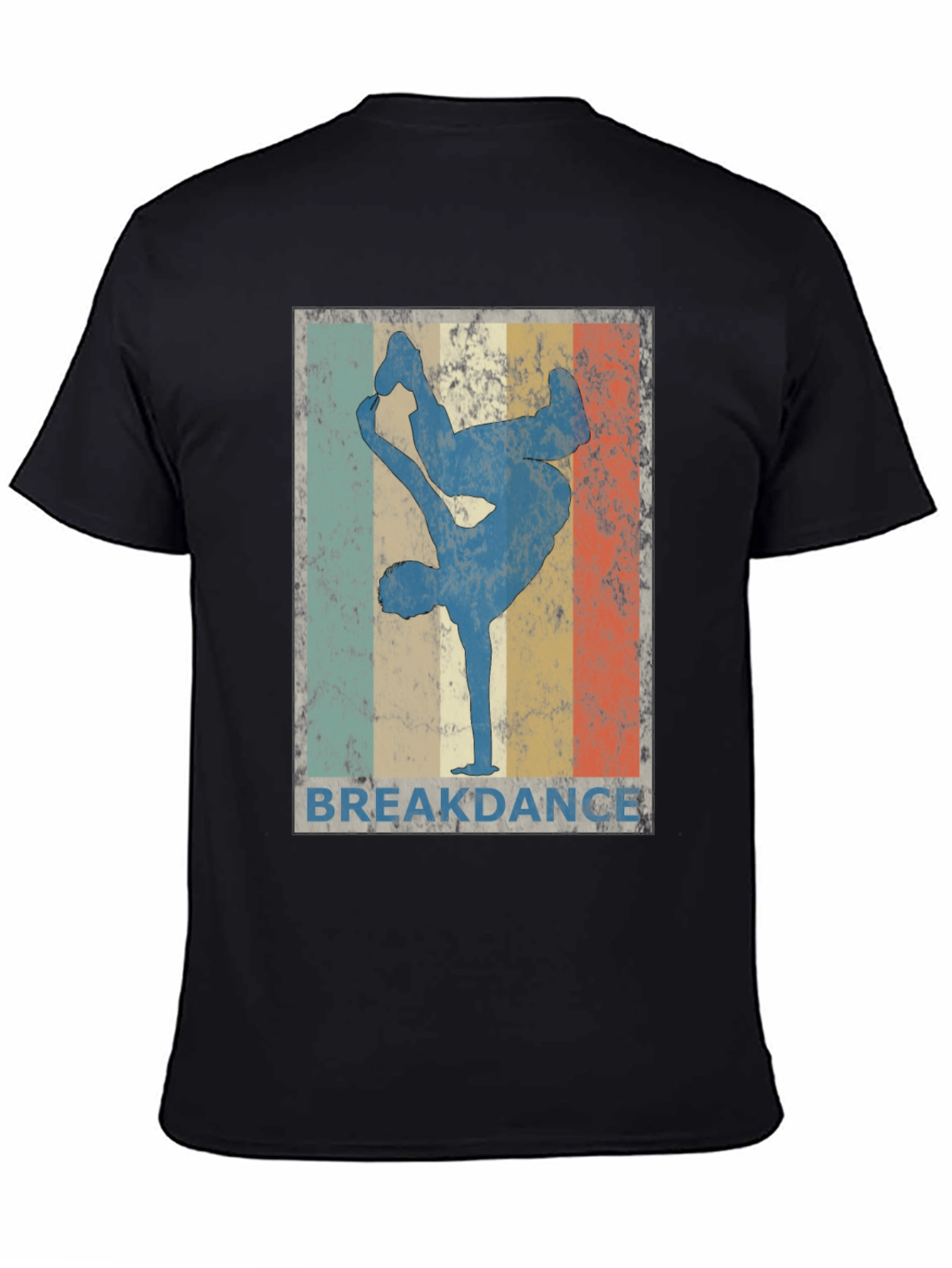 Black Vintage Breakdance T-Shirt Cool Dance Tee view 4