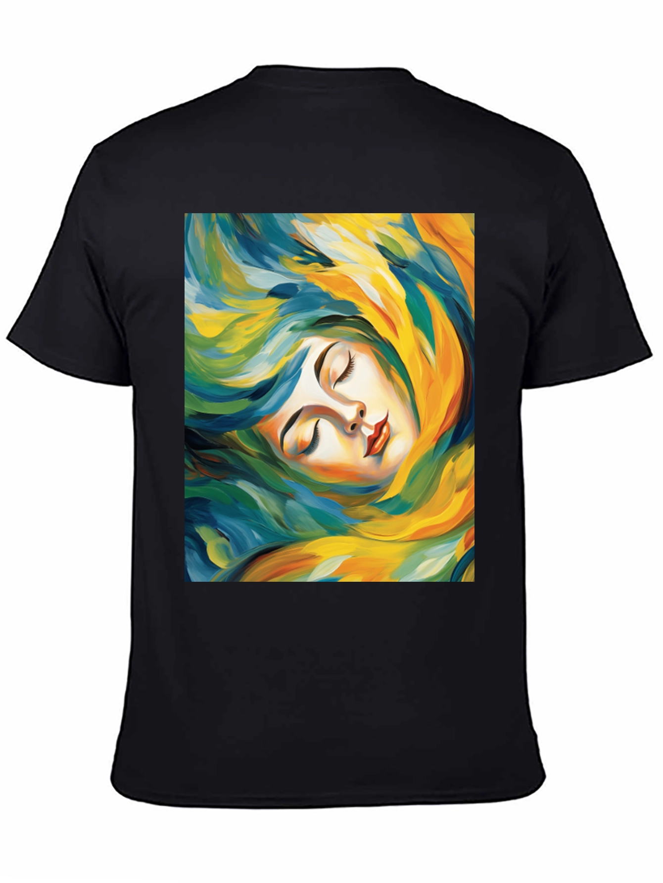 Black Dreamscape Graphic Tee view 4