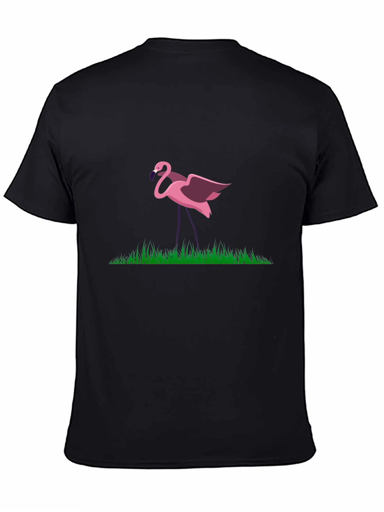 Black Flamingo Graphic Tee - 4