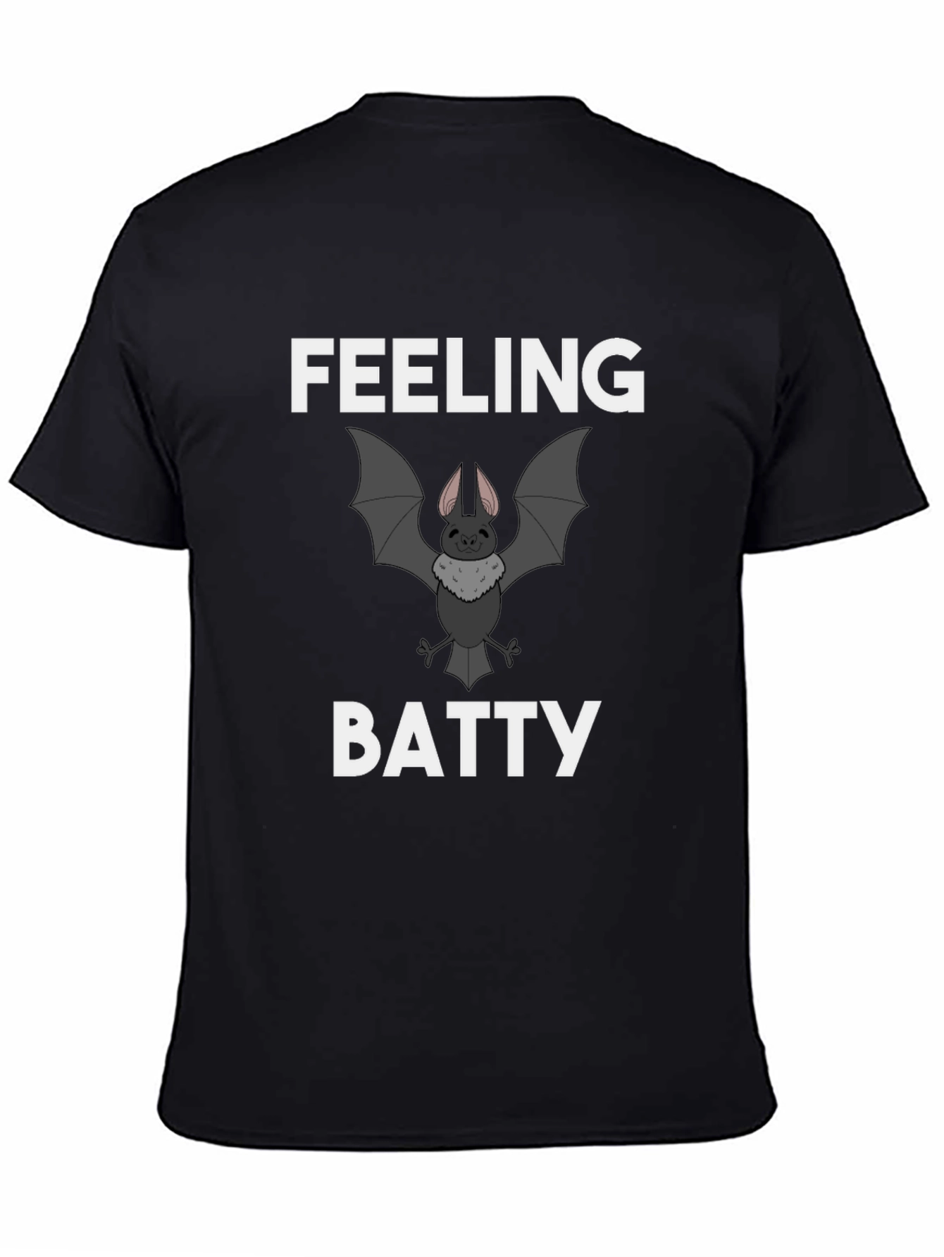 Black Feeling Batty Graphic Tee view 4