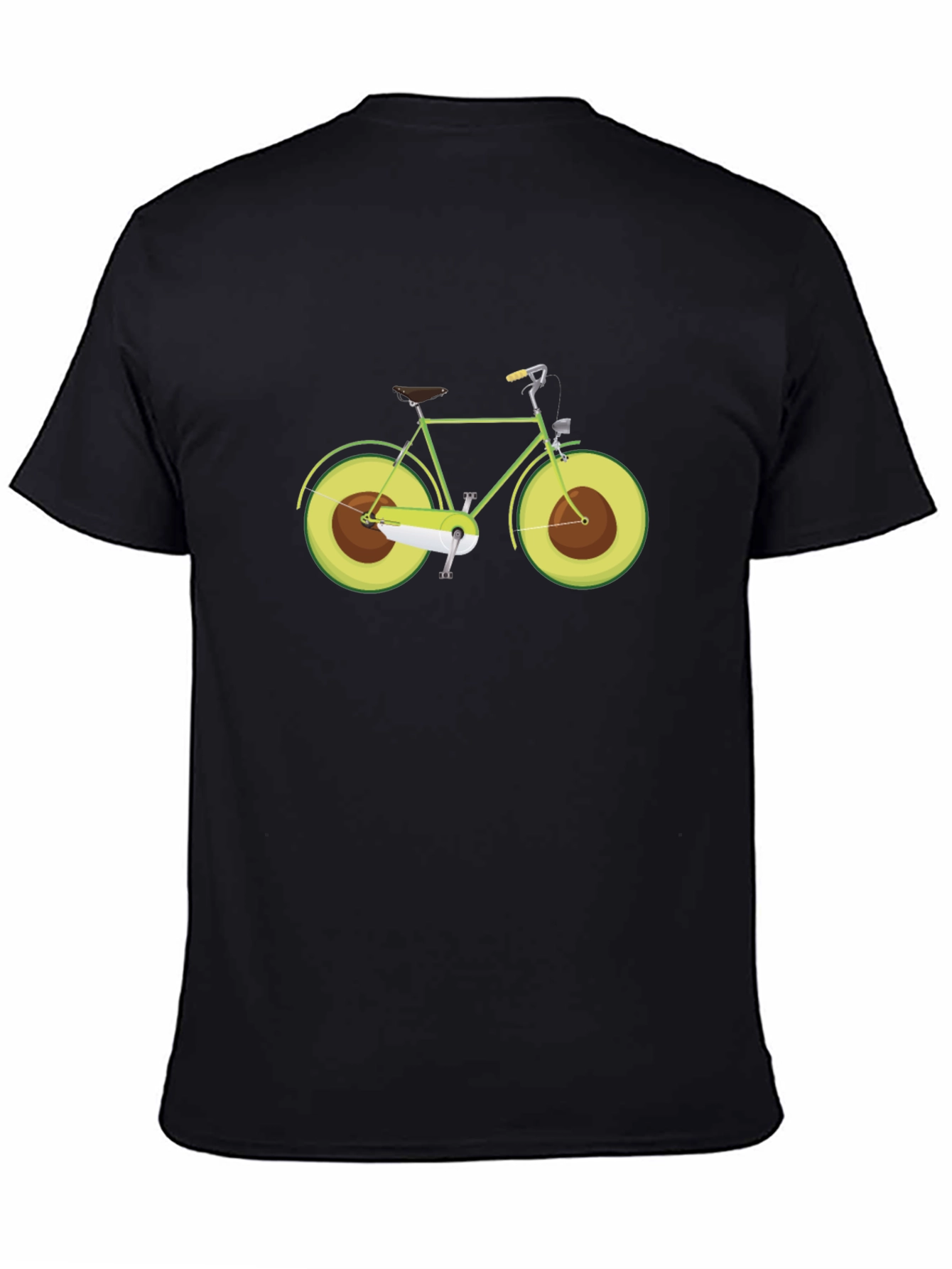 Black Avocado Bicycle Graphic Tee view 4