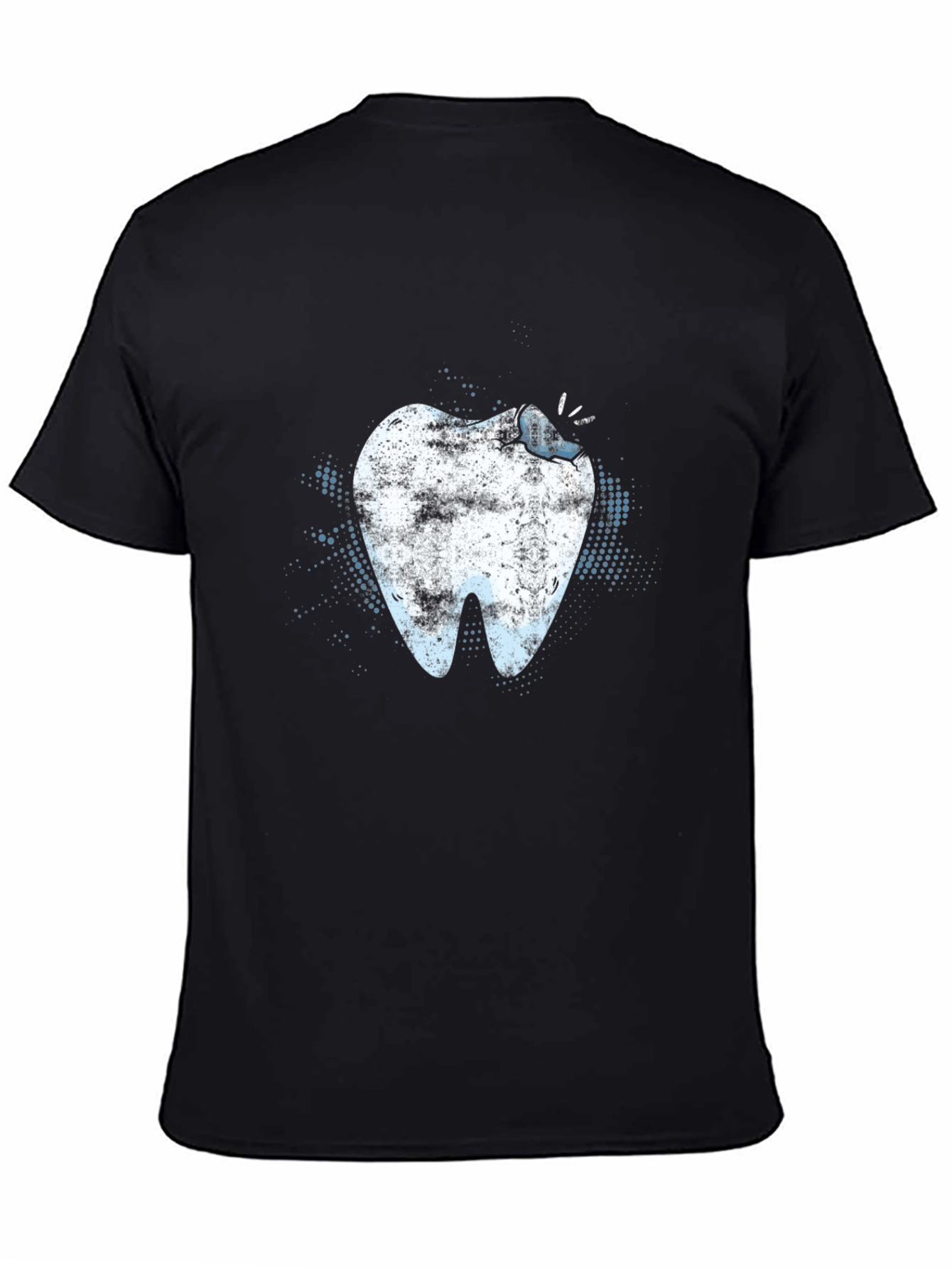 Carious Tooth Graphic T-Shirt - Dental Humor Tee - 4