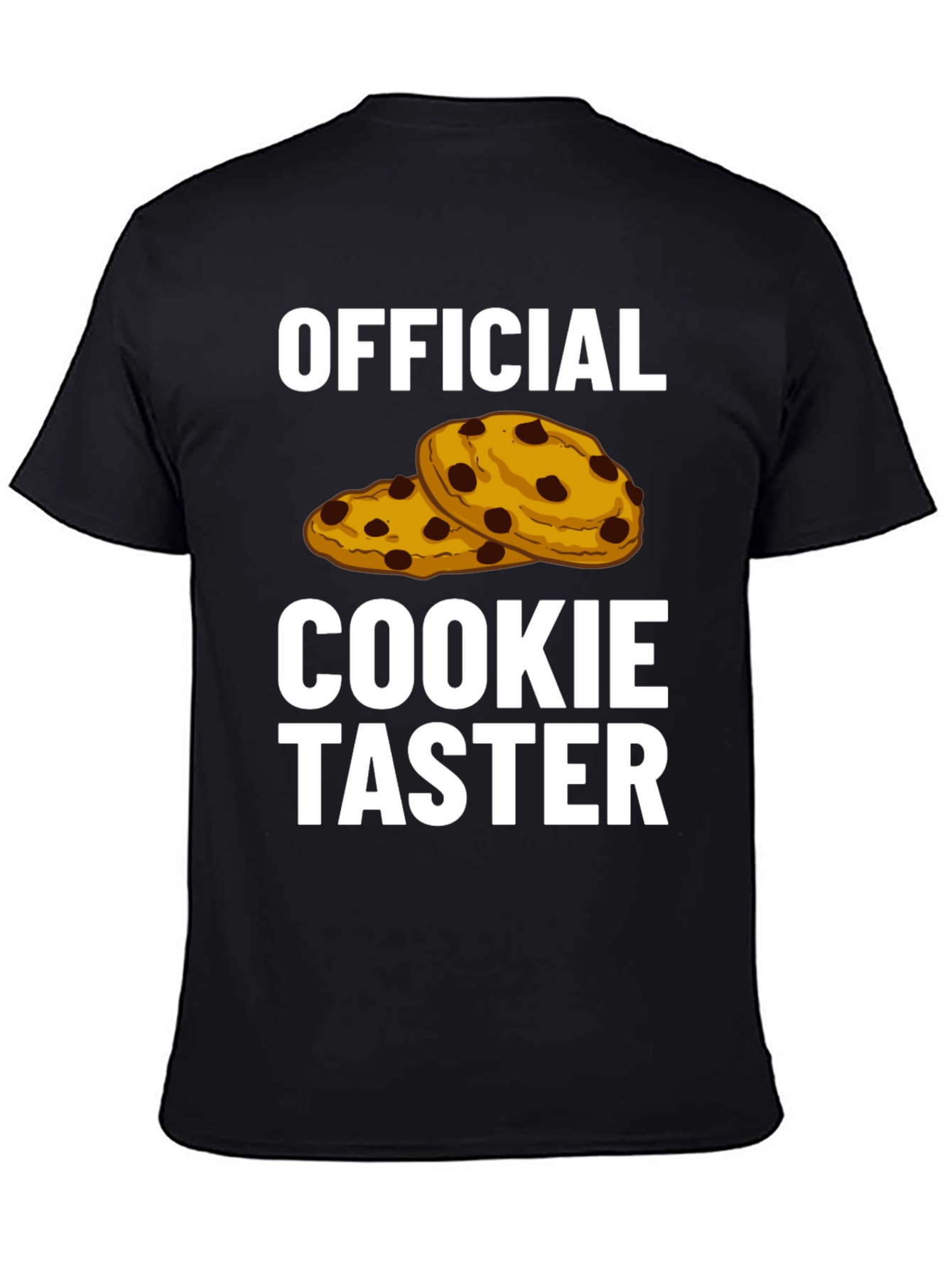 Black Official Cookie Taster Graphic Tee view 4