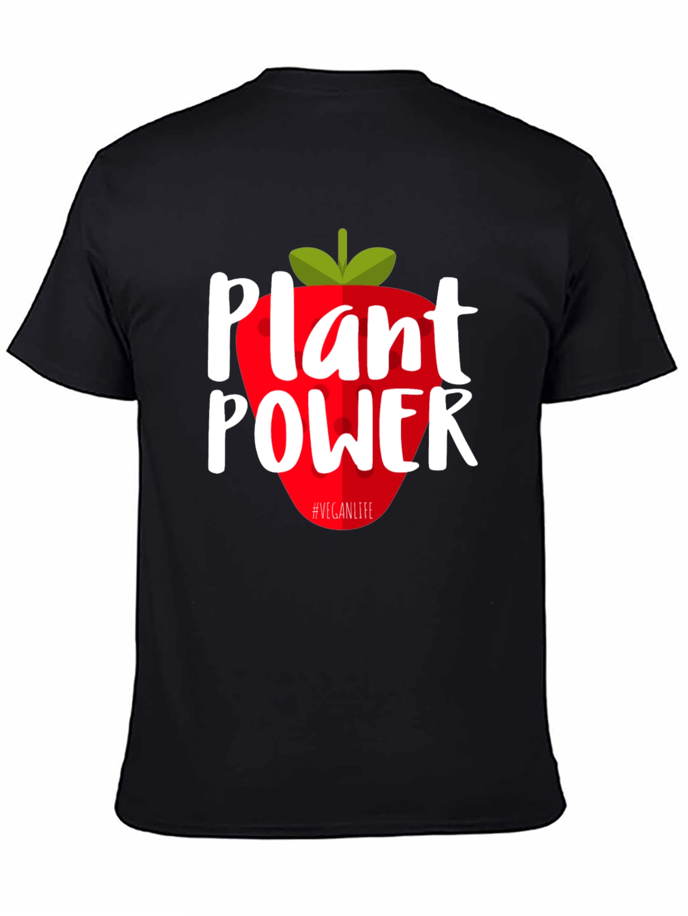 Plant Power Vegan T-Shirt - Eco Friendly! - 4