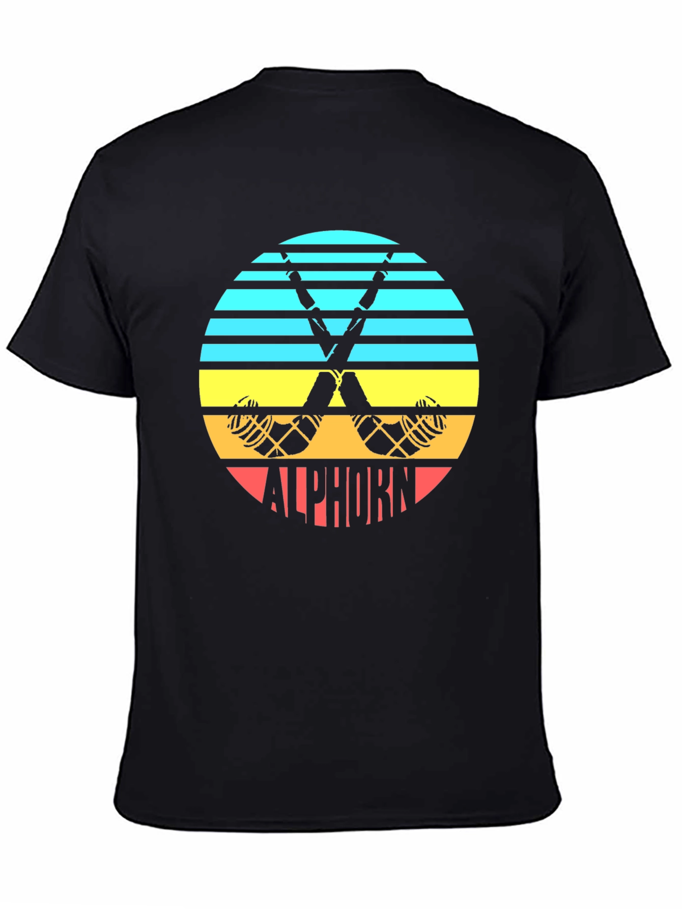 Retro Alphorn Tee - 4