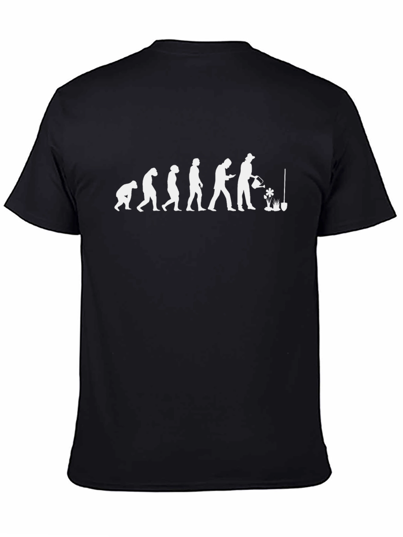 Black Gardener Evolution T-Shirt - Black view 4