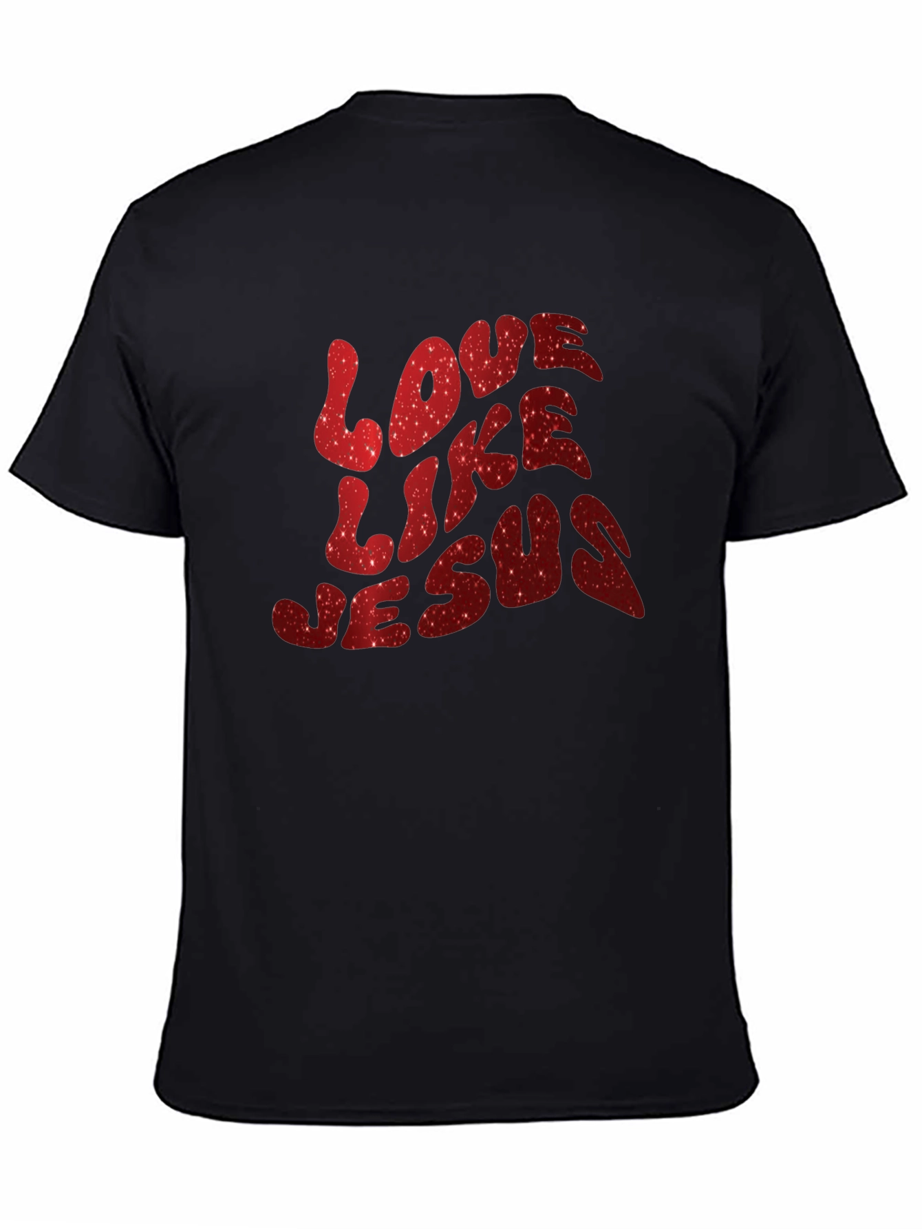 Black Love Like Jesus Graphic Tee view 4