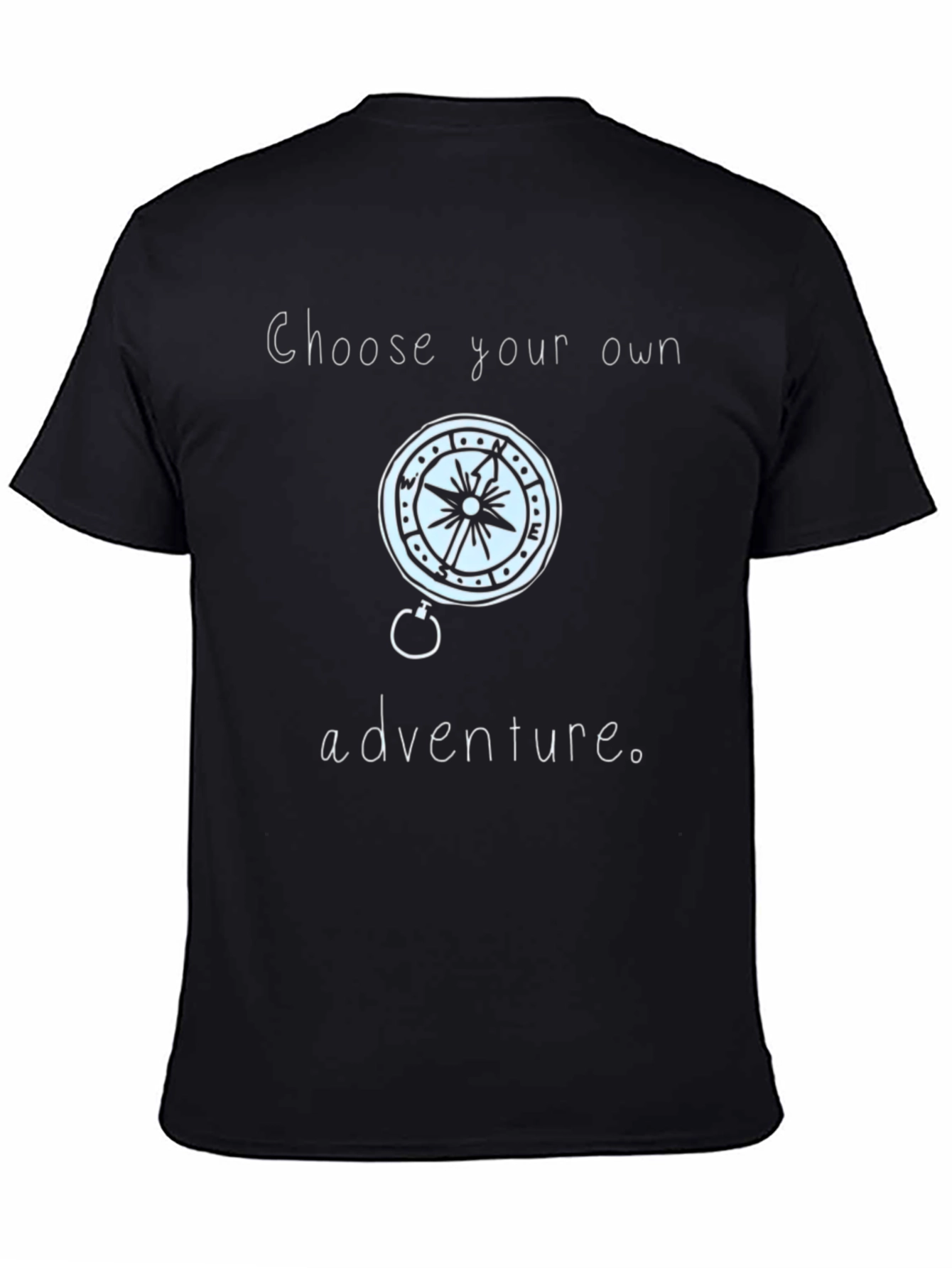 Black Choose Your Own Adventure Graphic Tee view 4