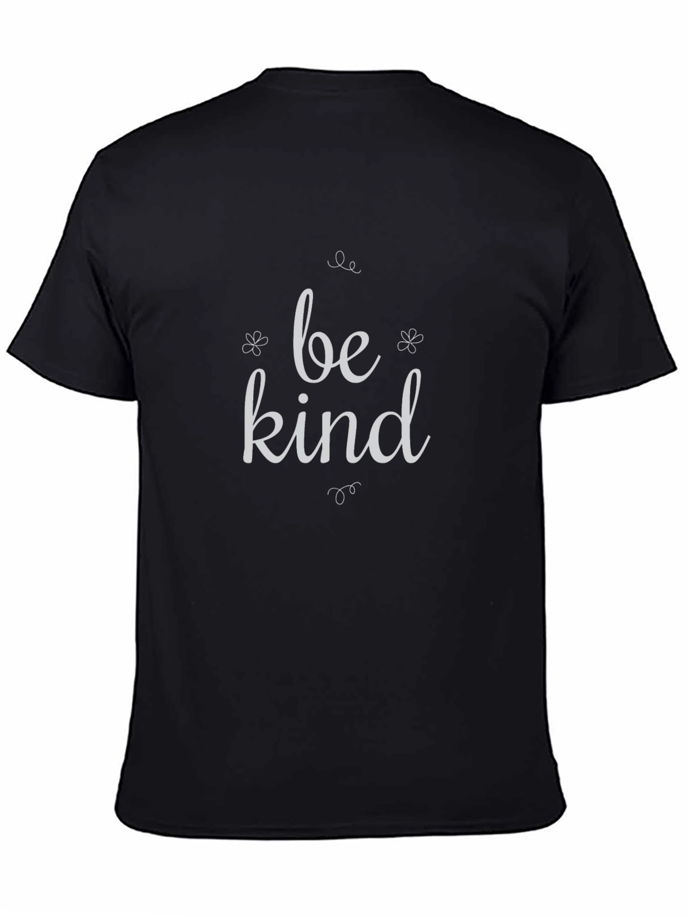 Black Be Kind Graphic T-Shirt - Soft Cotton Blend view 4
