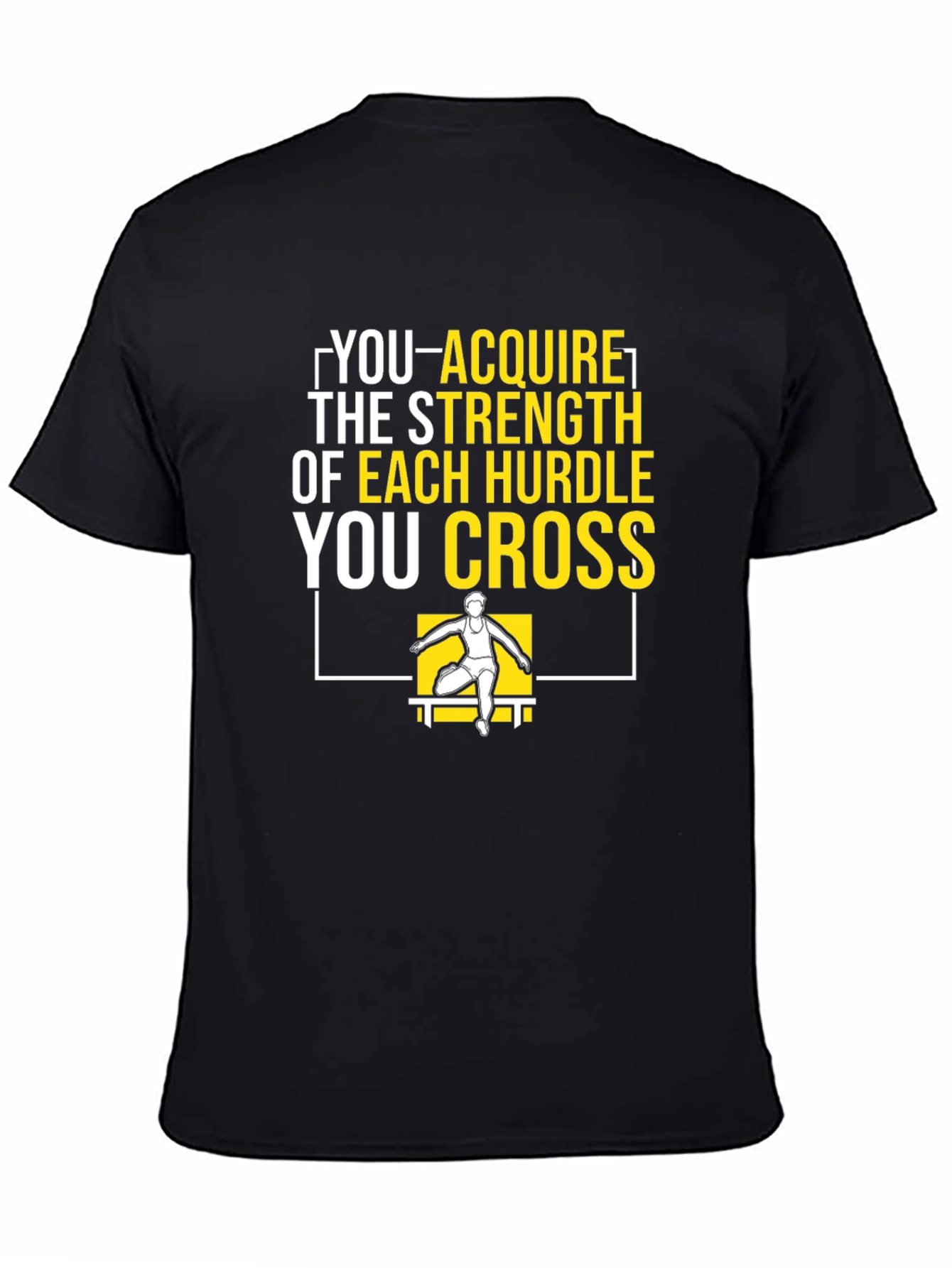 Black Strength Hurdle Cross T-Shirt view 4