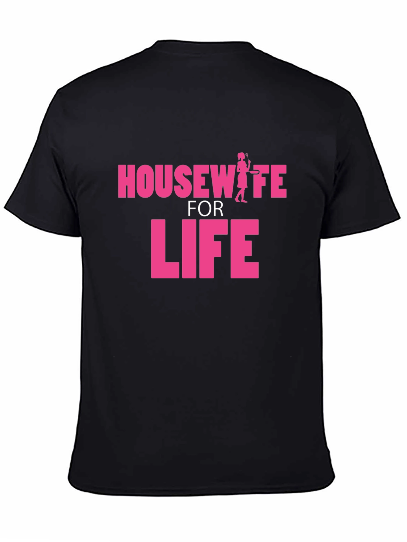 Black Housewife for Life Graphic T-Shirt view 4