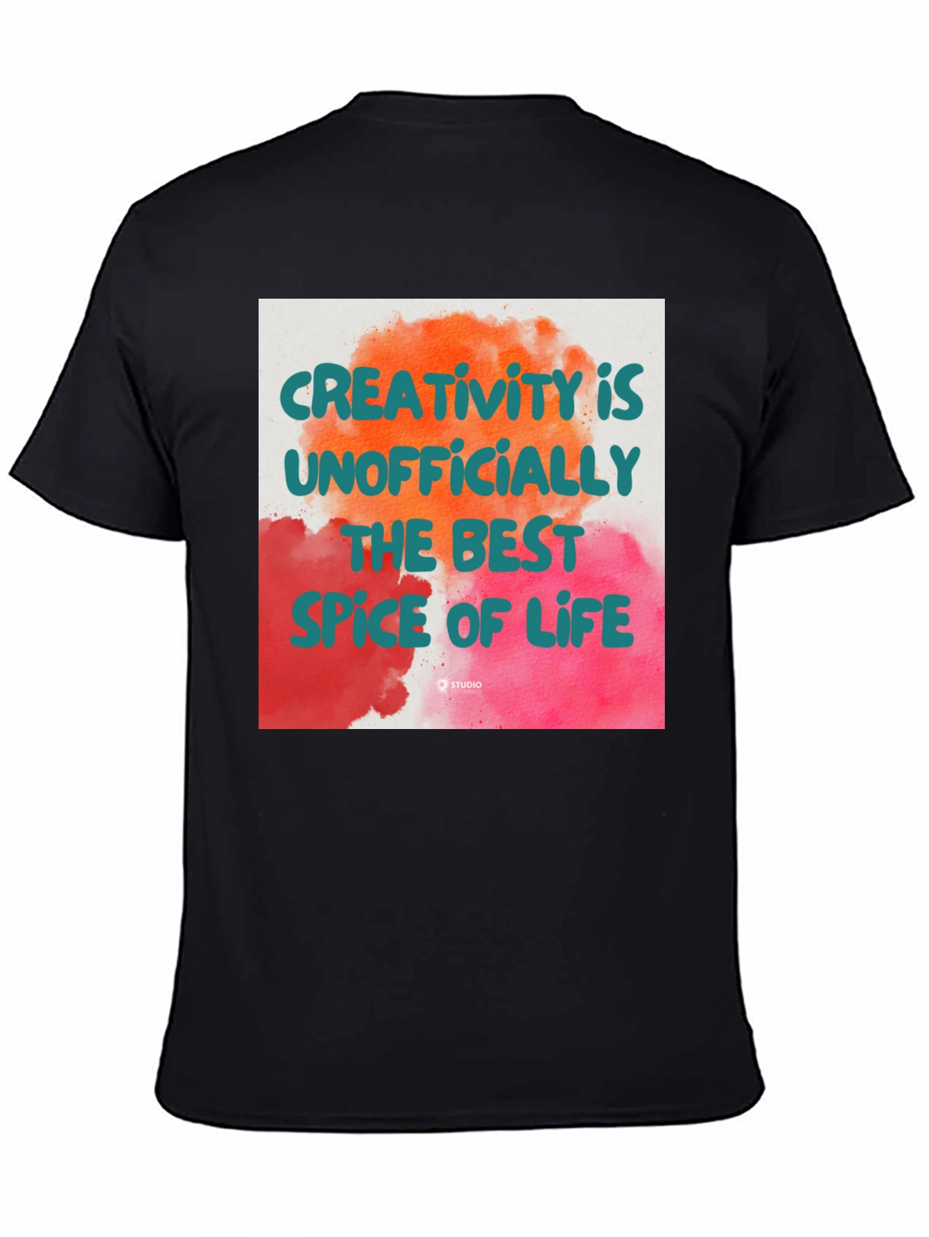 Black Creativity Spice of Life Graphic Tee view 4
