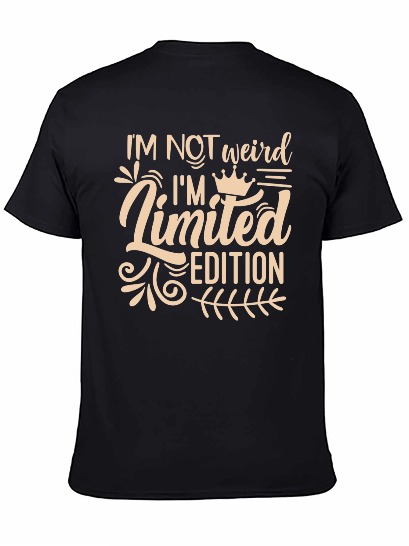 Limited Edition Graphic Tee - Black Cotton T-Shirt - 4