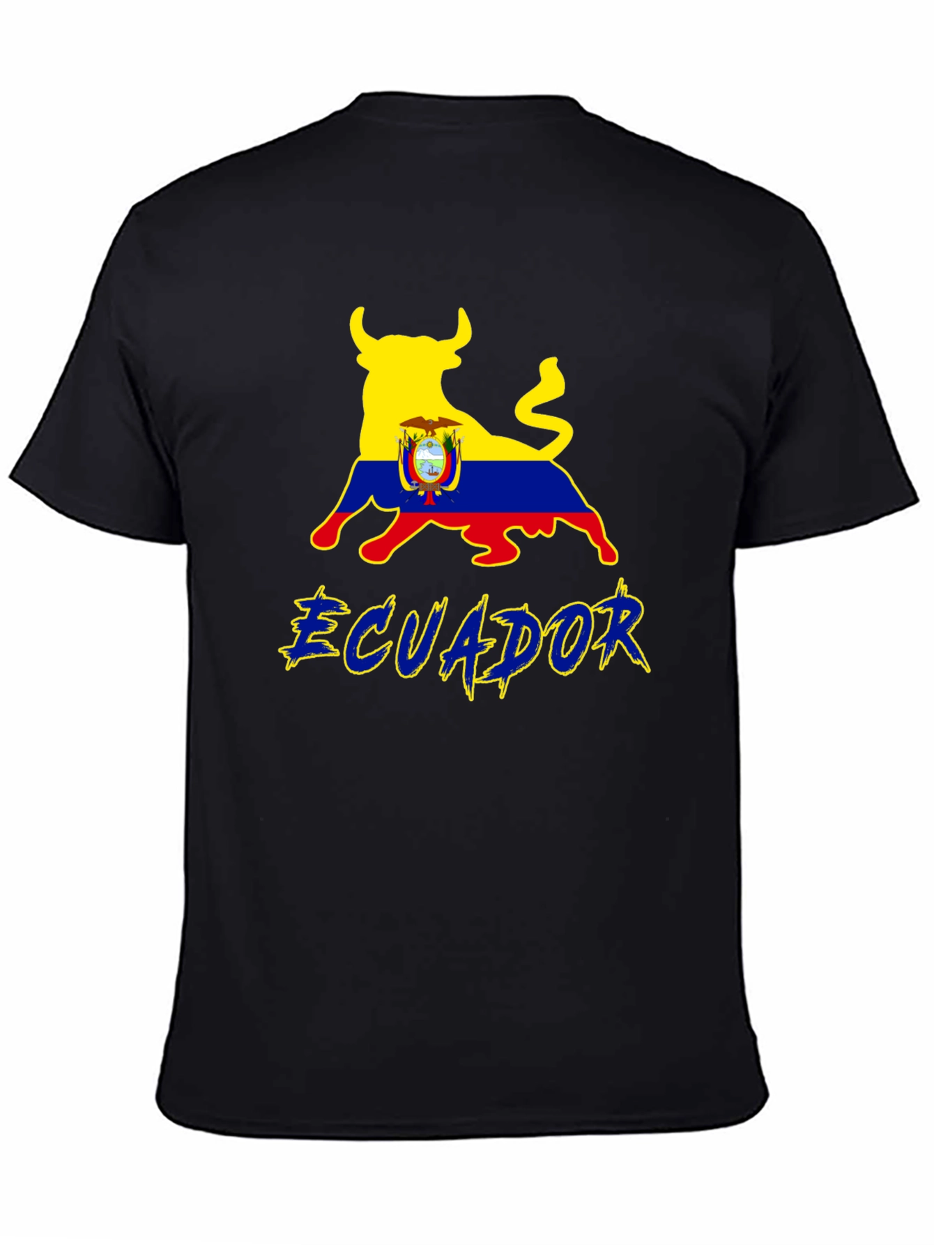 Ecuador Bull Flag T-Shirt - 4
