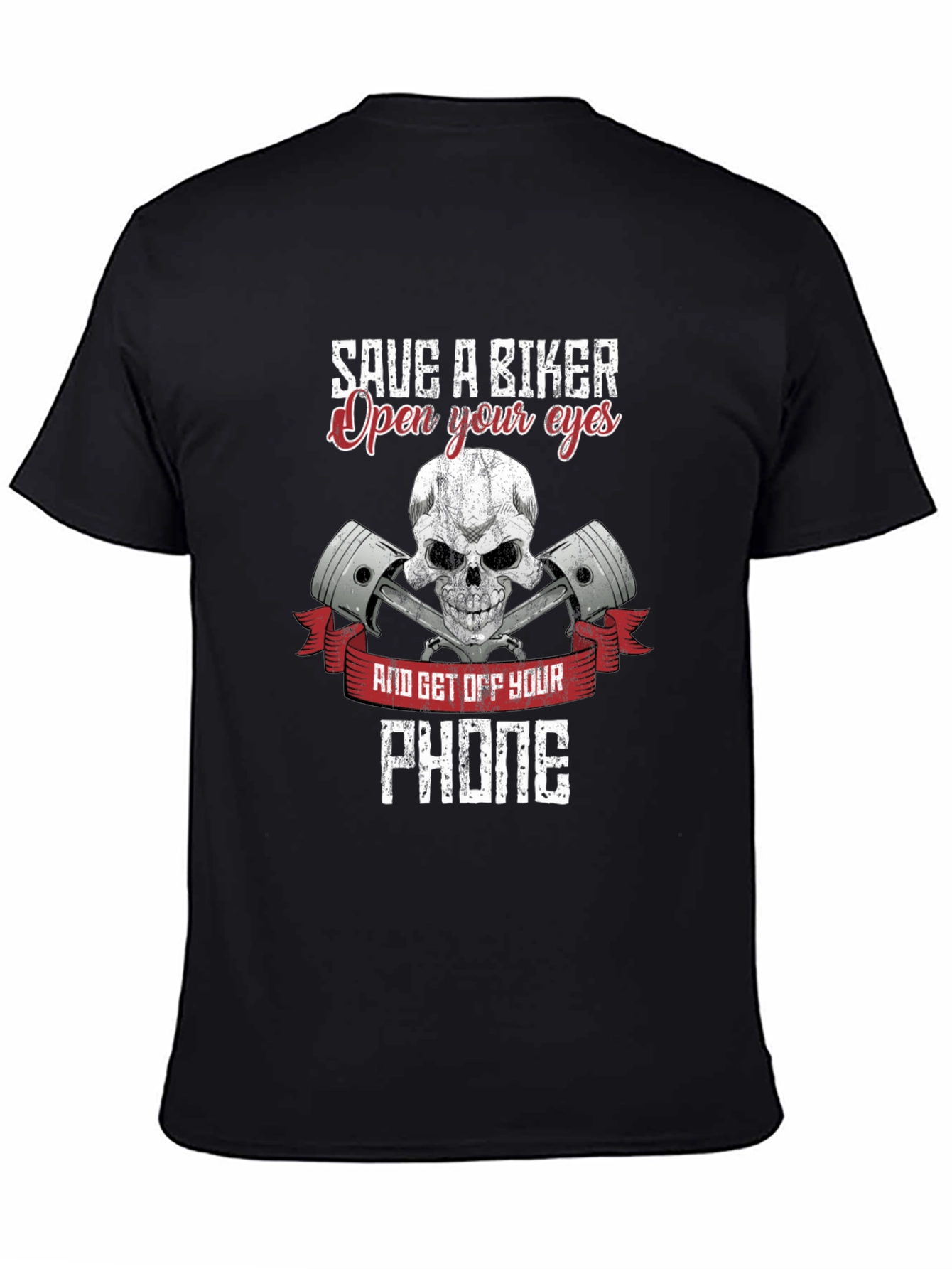 Save A Biker T-Shirt - 4