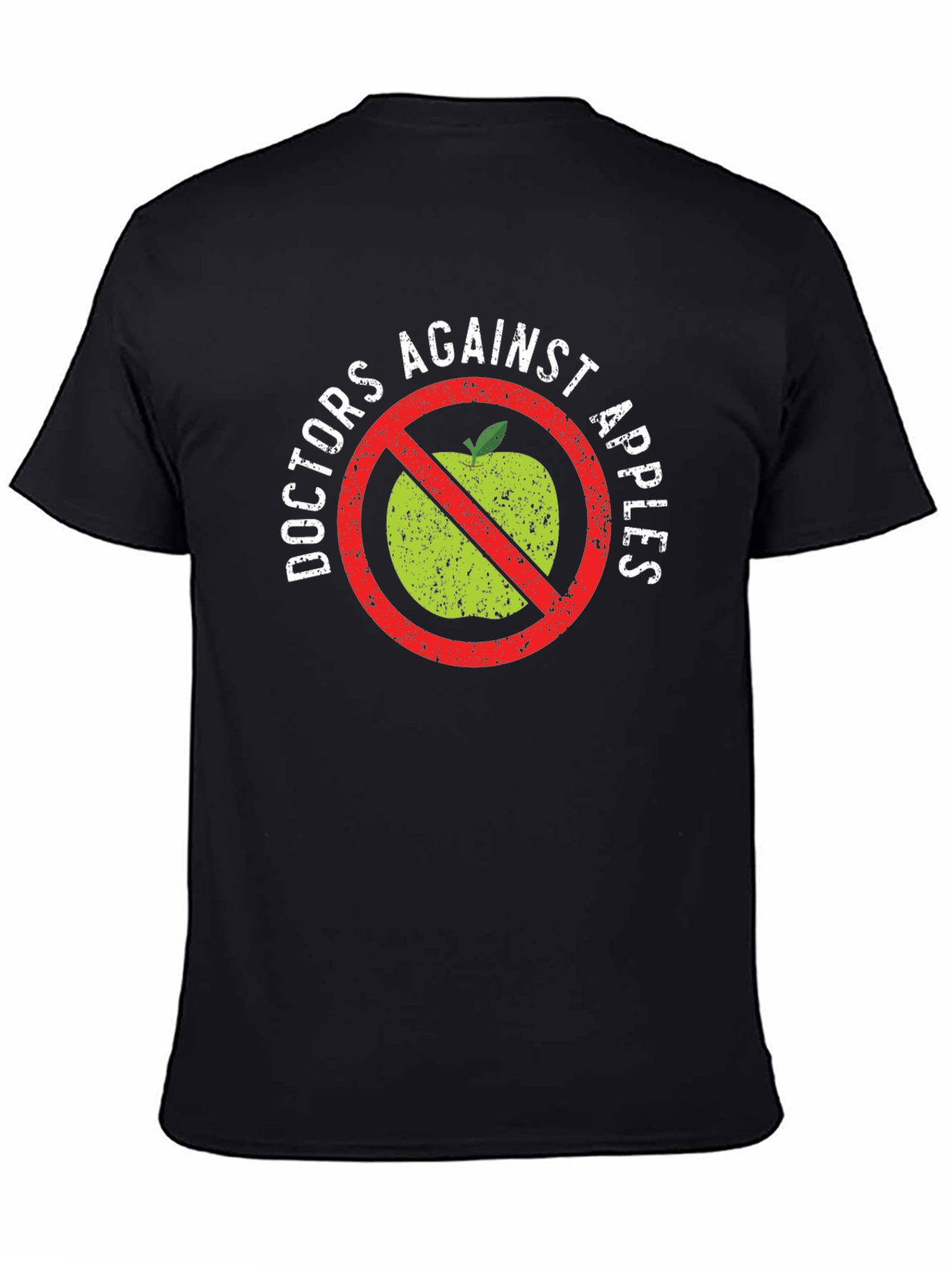 Doctors Against Apples Graphic T-Shirt - 4