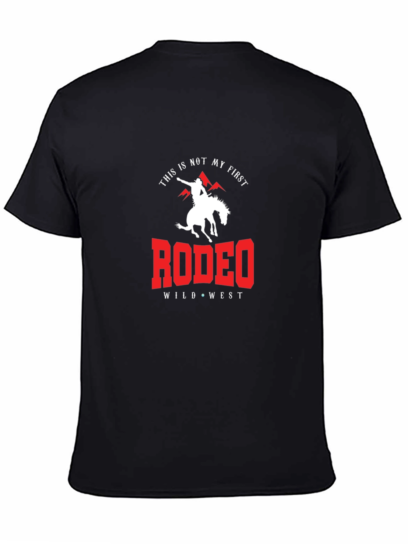 Black Rodeo Wild West Graphic Tee view 4
