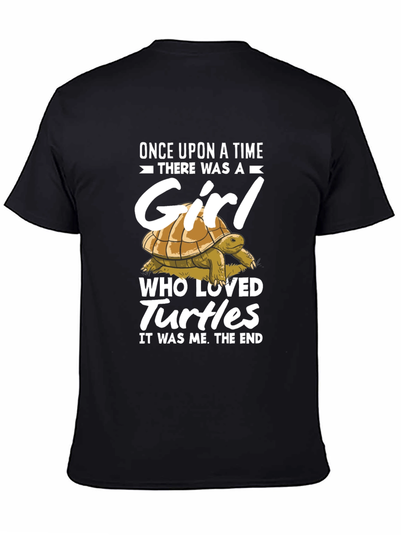 Black Turtle Lover T-Shirt - Once Upon A Time Girl's Tee view 4
